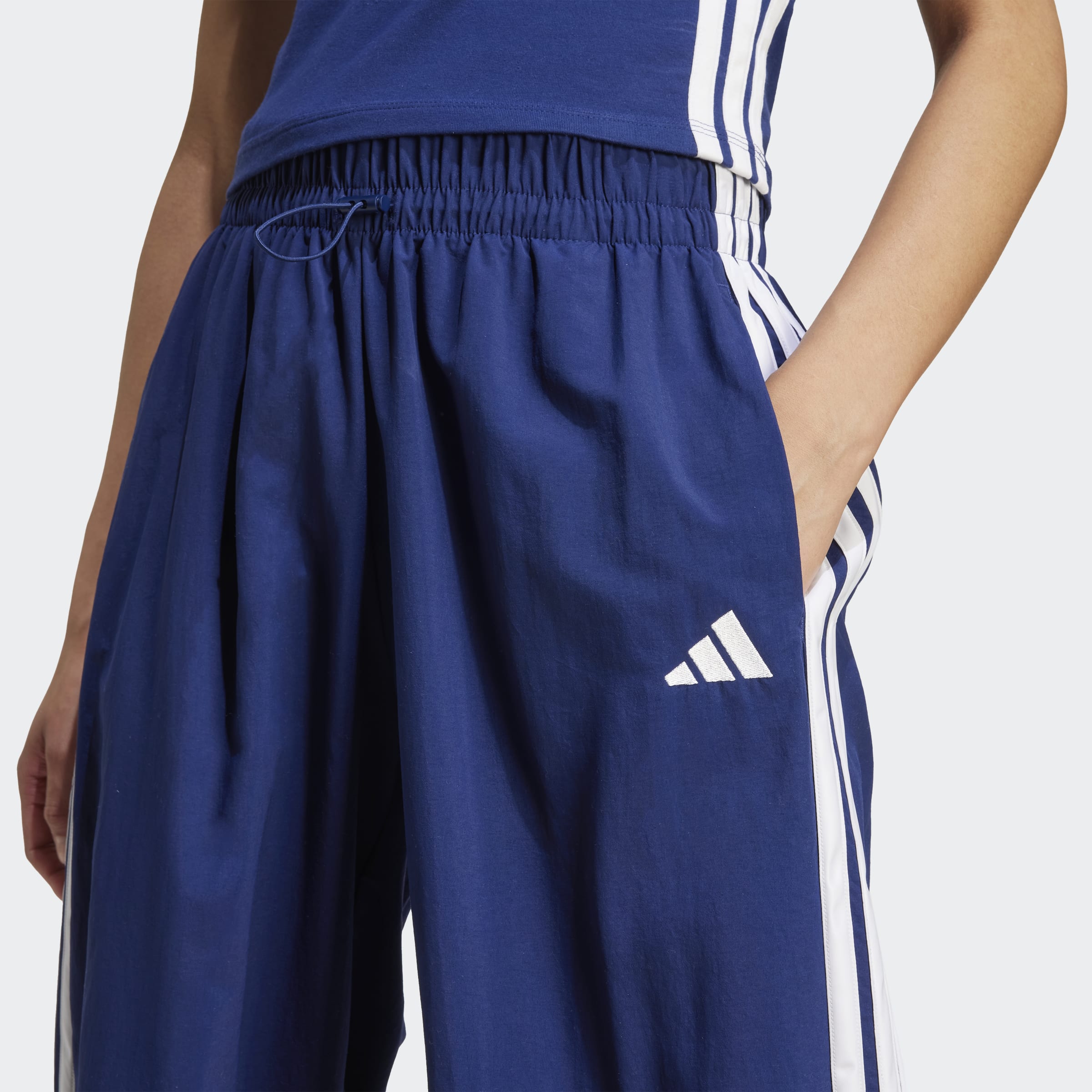 Calças Mulher Adidas Woven 3S Marinho Adidas