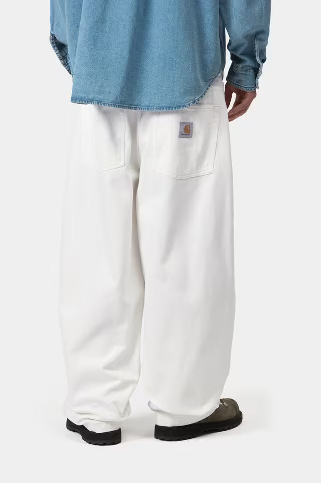 Calças de Ganga Homem Carhartt WIP Brandon Brancas Carhartt