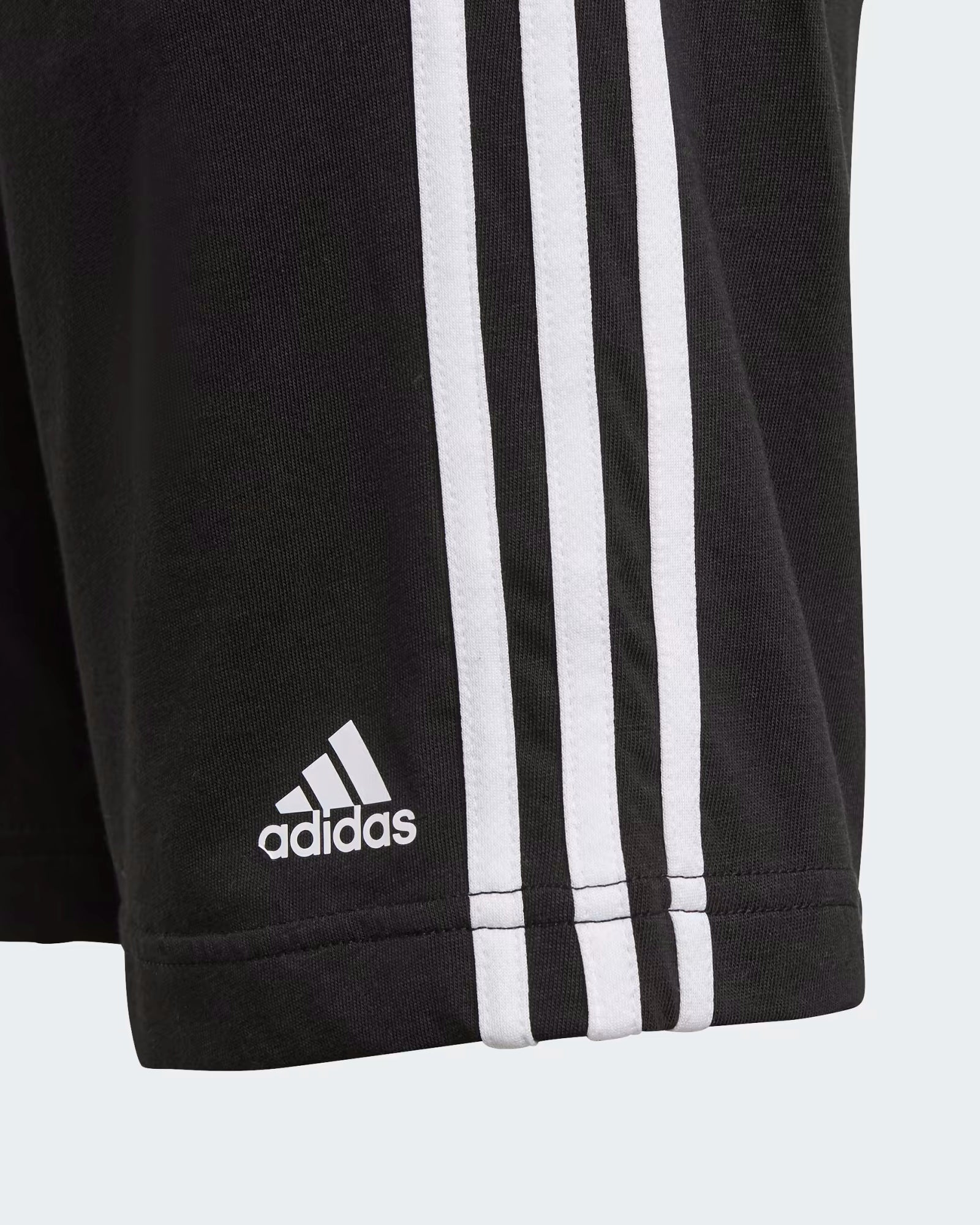 Calções Júnior Adidas 3S Preto/Branco Adidas