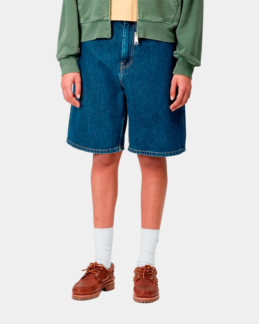 Calções Mulher Carhartt WIP Brandon Azul Carhartt
