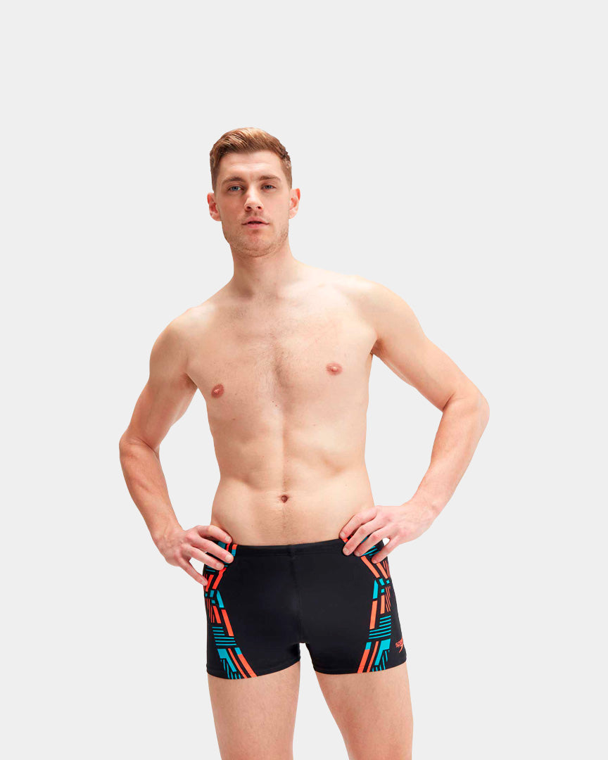 Calções de Banho Speedo Homem Pretos