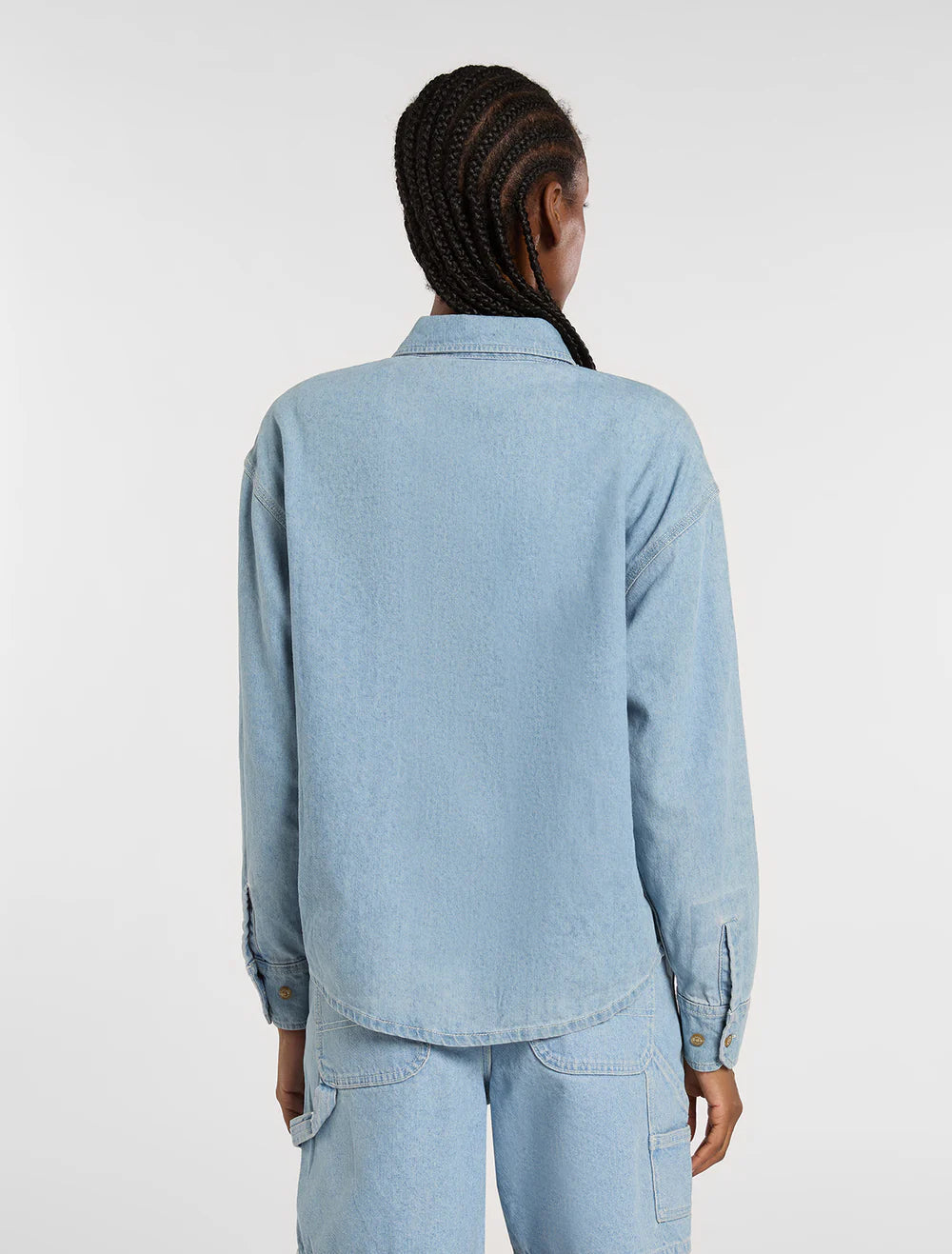 Camisa Dickies Ganga Leve Mulher Azul Dickies