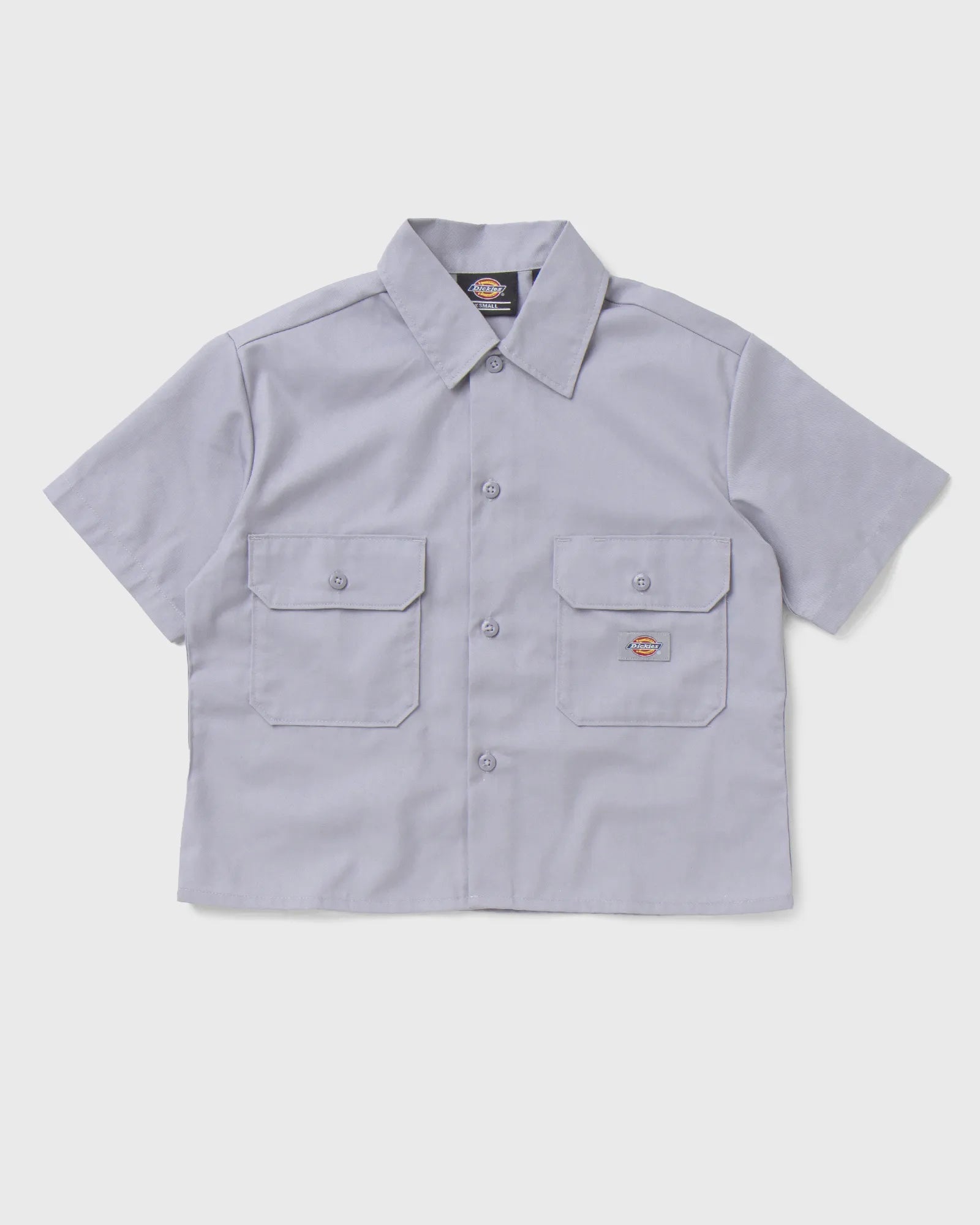 Camisa Mulher Dickies Work Cropped Cinza Dickies