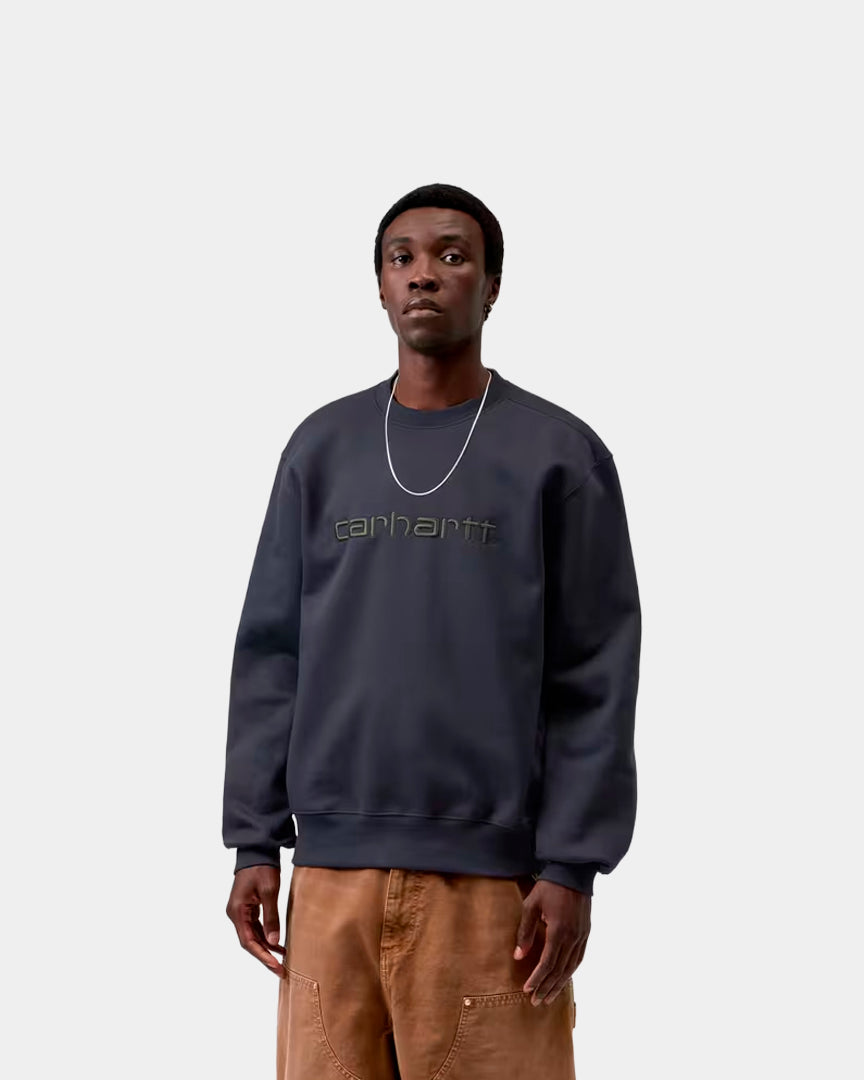 Camisola Homem Carhartt WIP Azul Marinho/Verde Carhartt