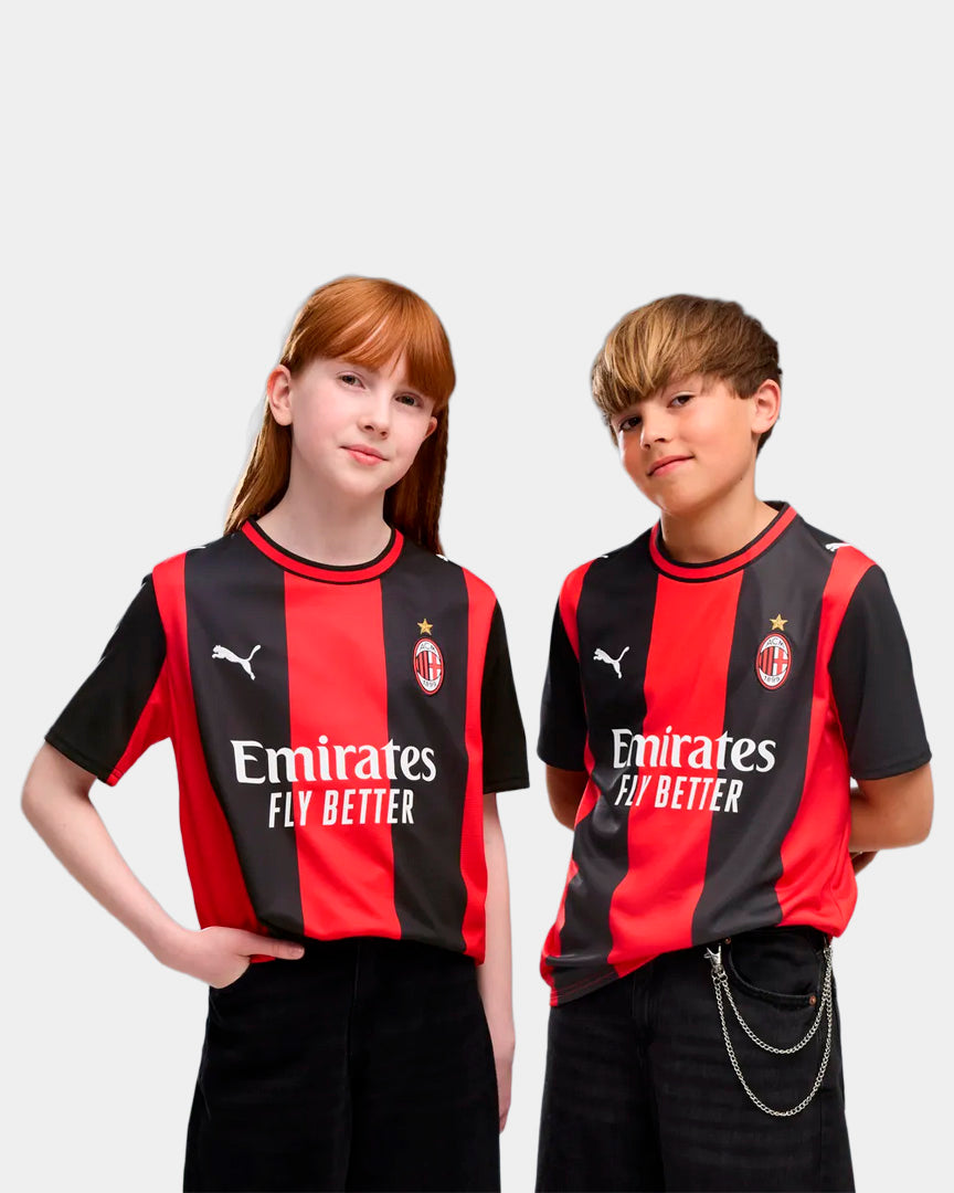 Camisola Puma AC Milan Principal Júnior 26/27 Vermelha Puma