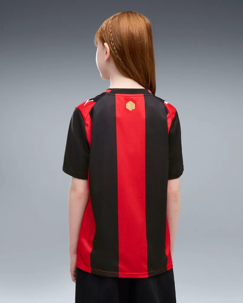 Camisola Puma AC Milan Principal Júnior 26/27 Vermelha Puma