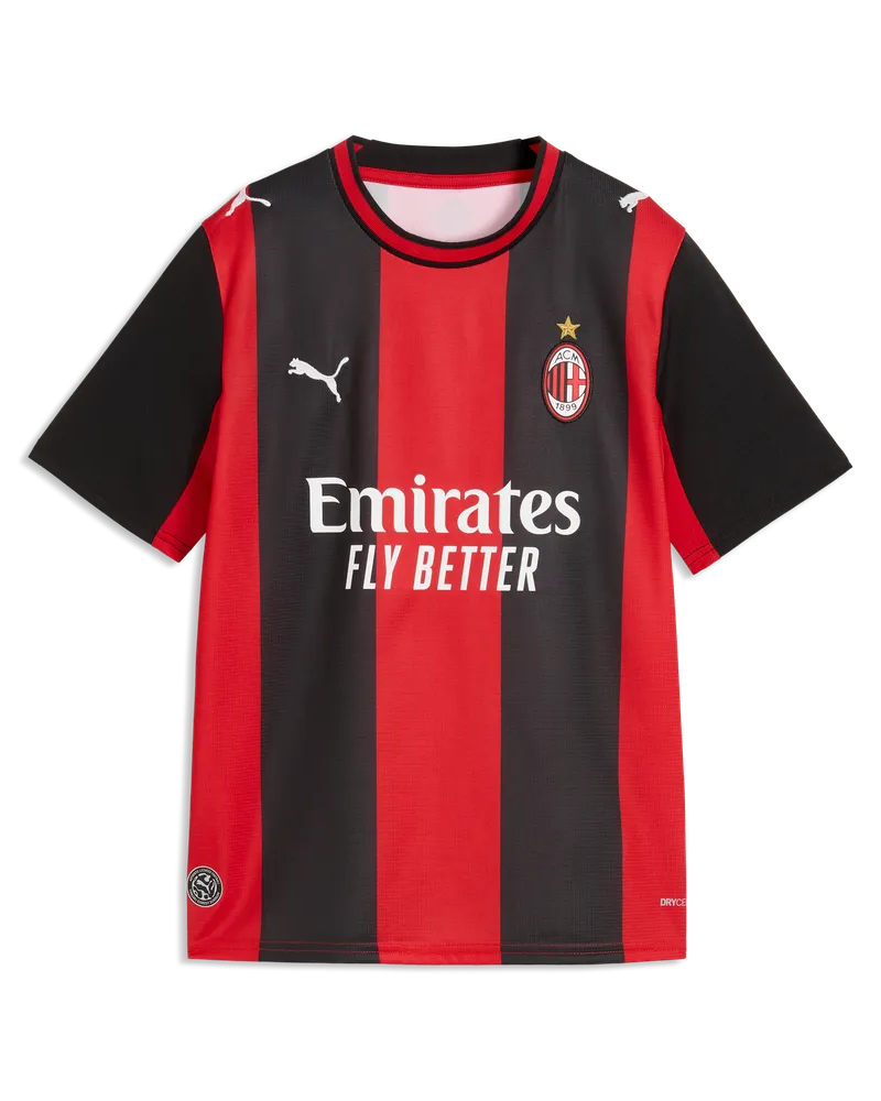 Camisola Puma AC Milan Principal Júnior 26/27 Vermelha Puma