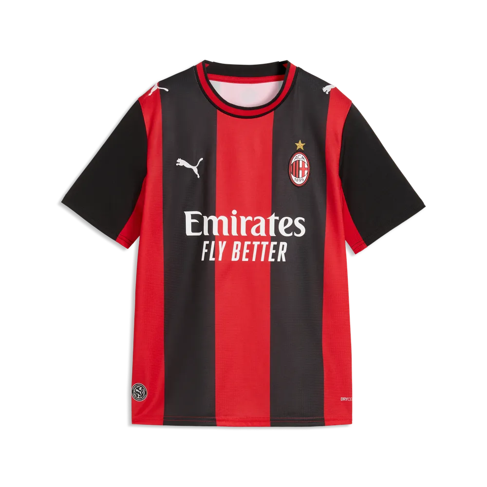 Camisola Puma AC Milan Principal Júnior 26/27 Vermelha Puma