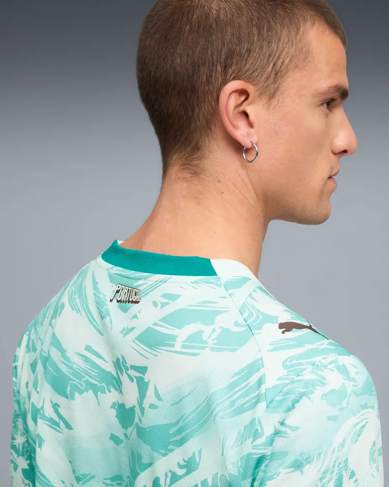 Camisola Puma Portugal FPF Copa do Mundo 26 Verde Puma