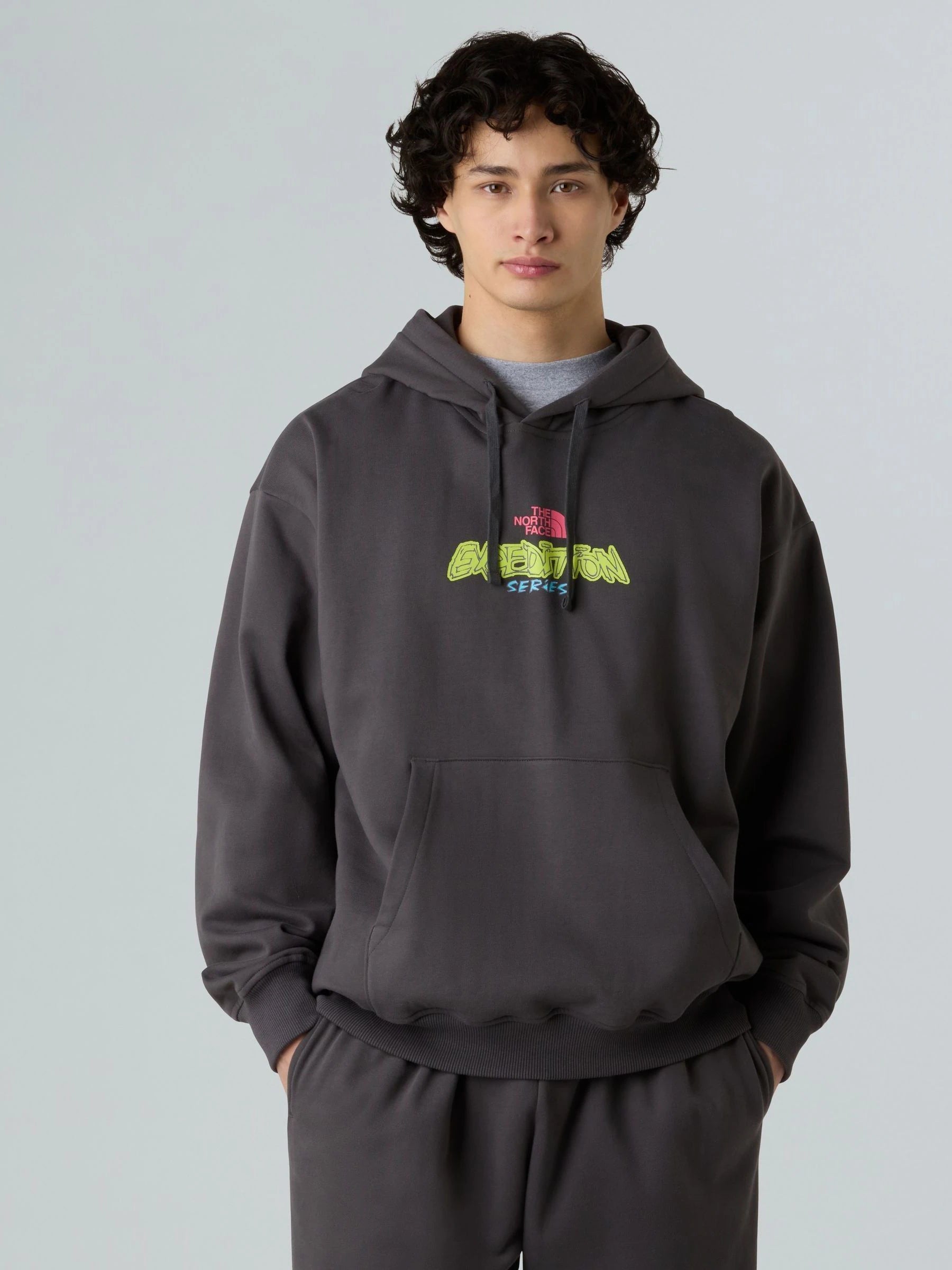 Camisola The North Face U Expedition Homem Cinza