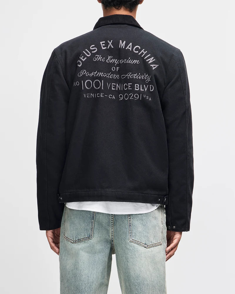 Casaco Homem Deus Ex Machina Address Preto Deus Ex Machina