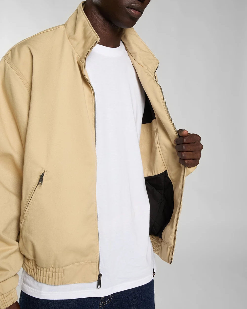 Casaco Homem Dickies Poly Cotton Bege Dickies