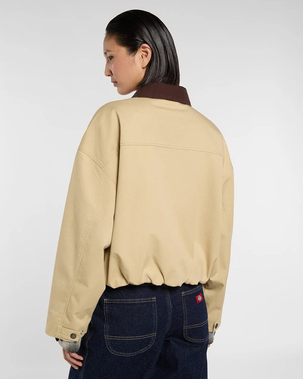 Casaco Mulher Dickies Poly Cotton Bege Dickies