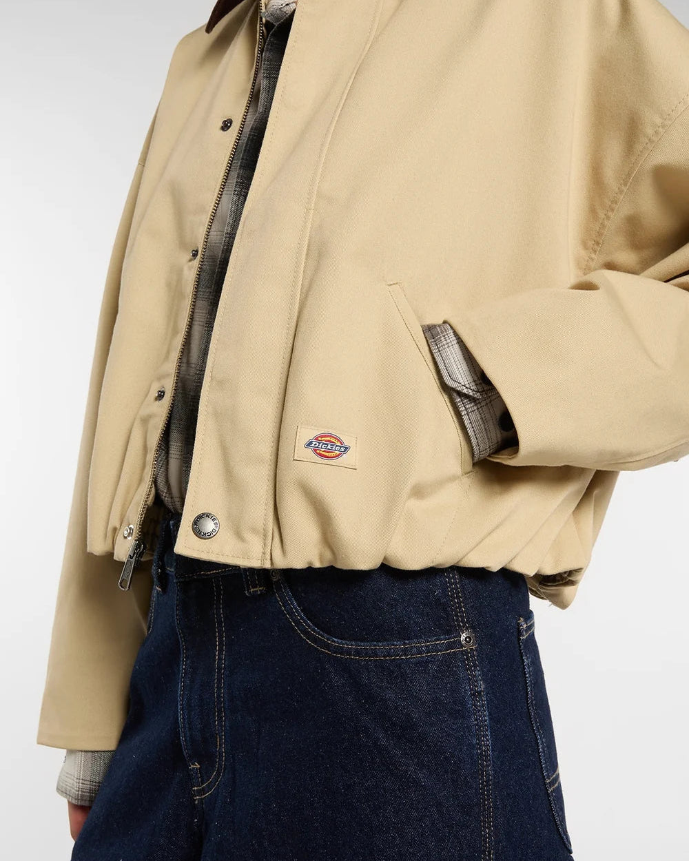 Casaco Mulher Dickies Poly Cotton Bege Dickies