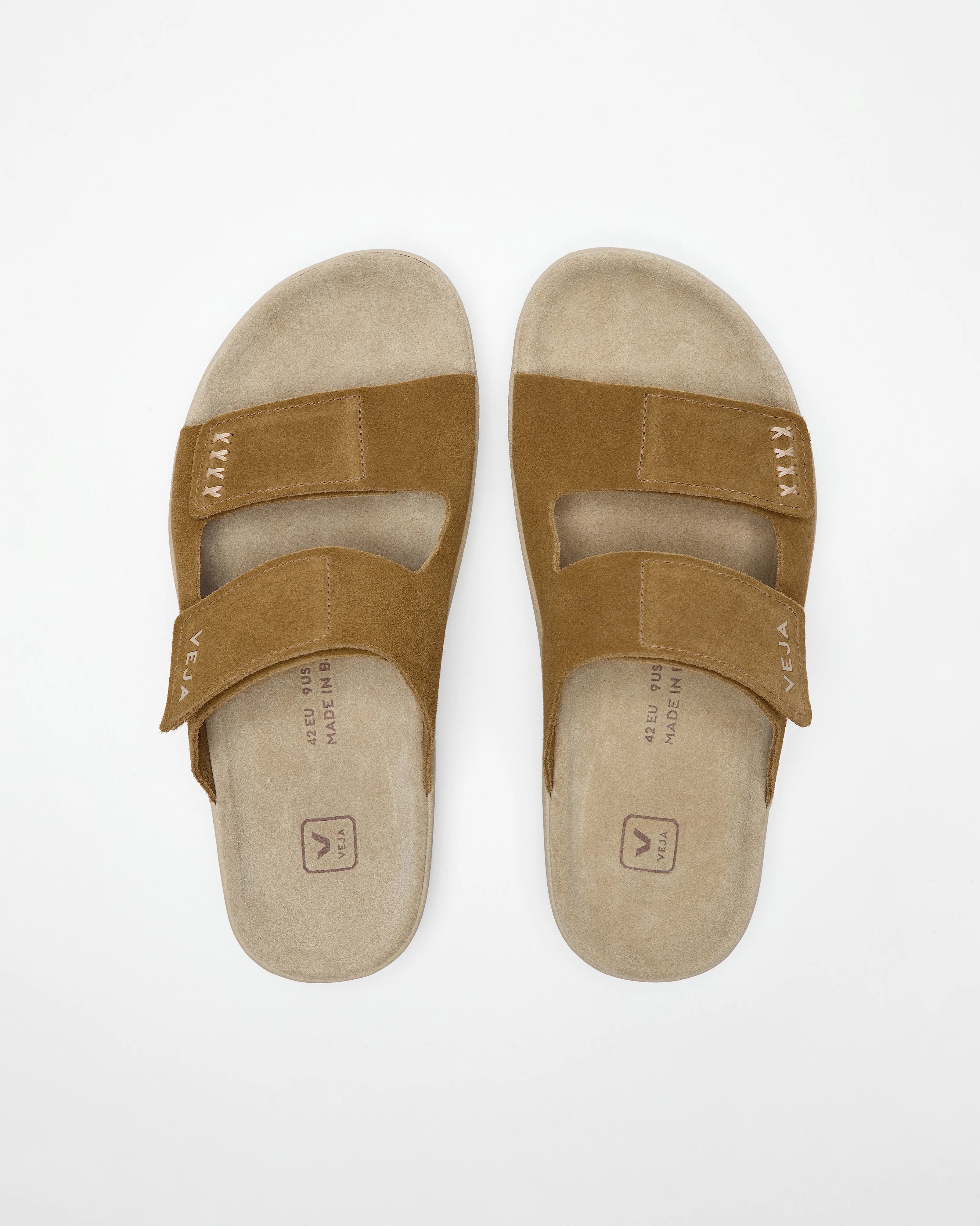 Chinelos Unissexo Veja Etna Suede Soft Camel Veja
