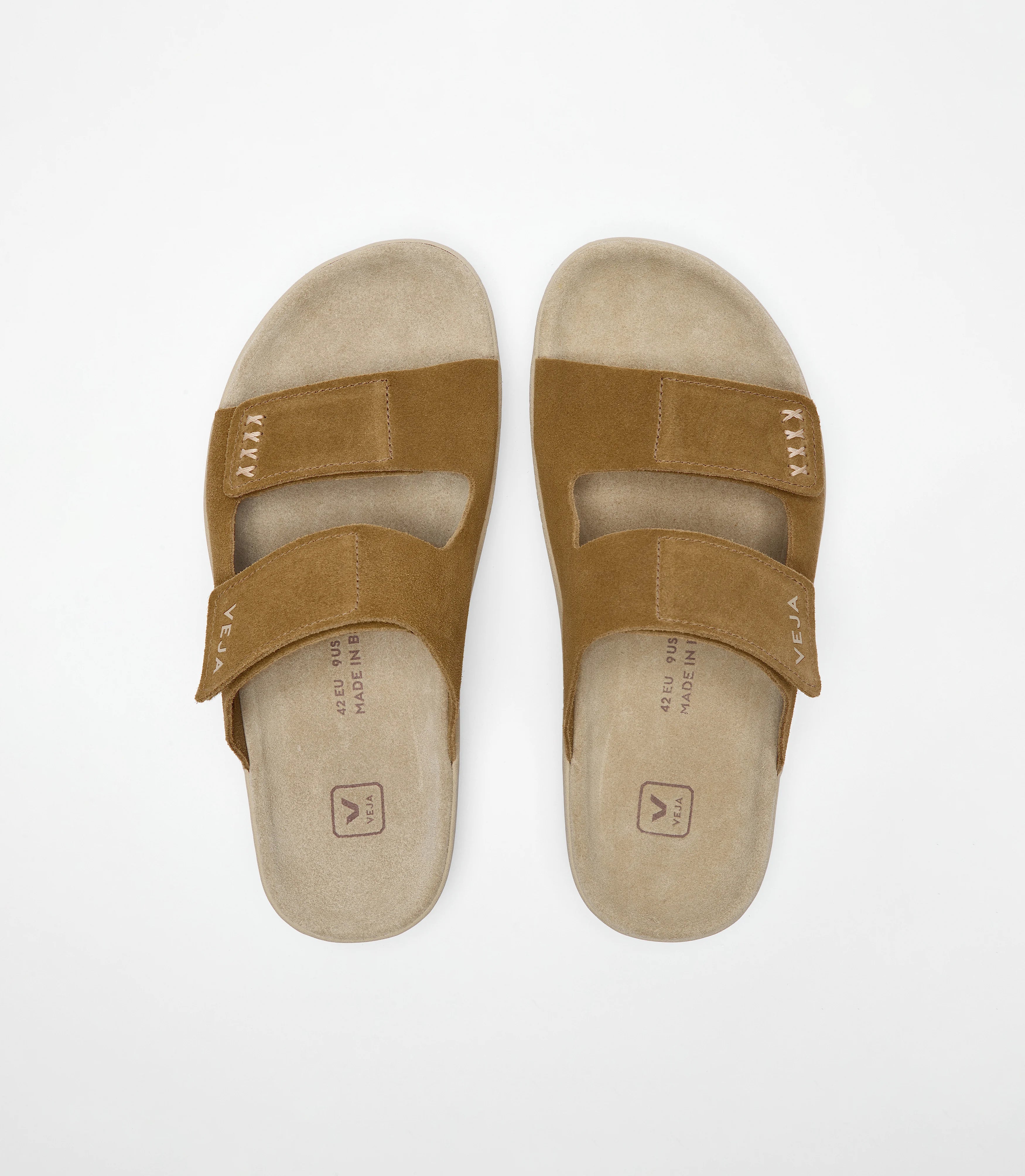Chinelos Unissexo Veja Etna Suede Soft Camel Veja