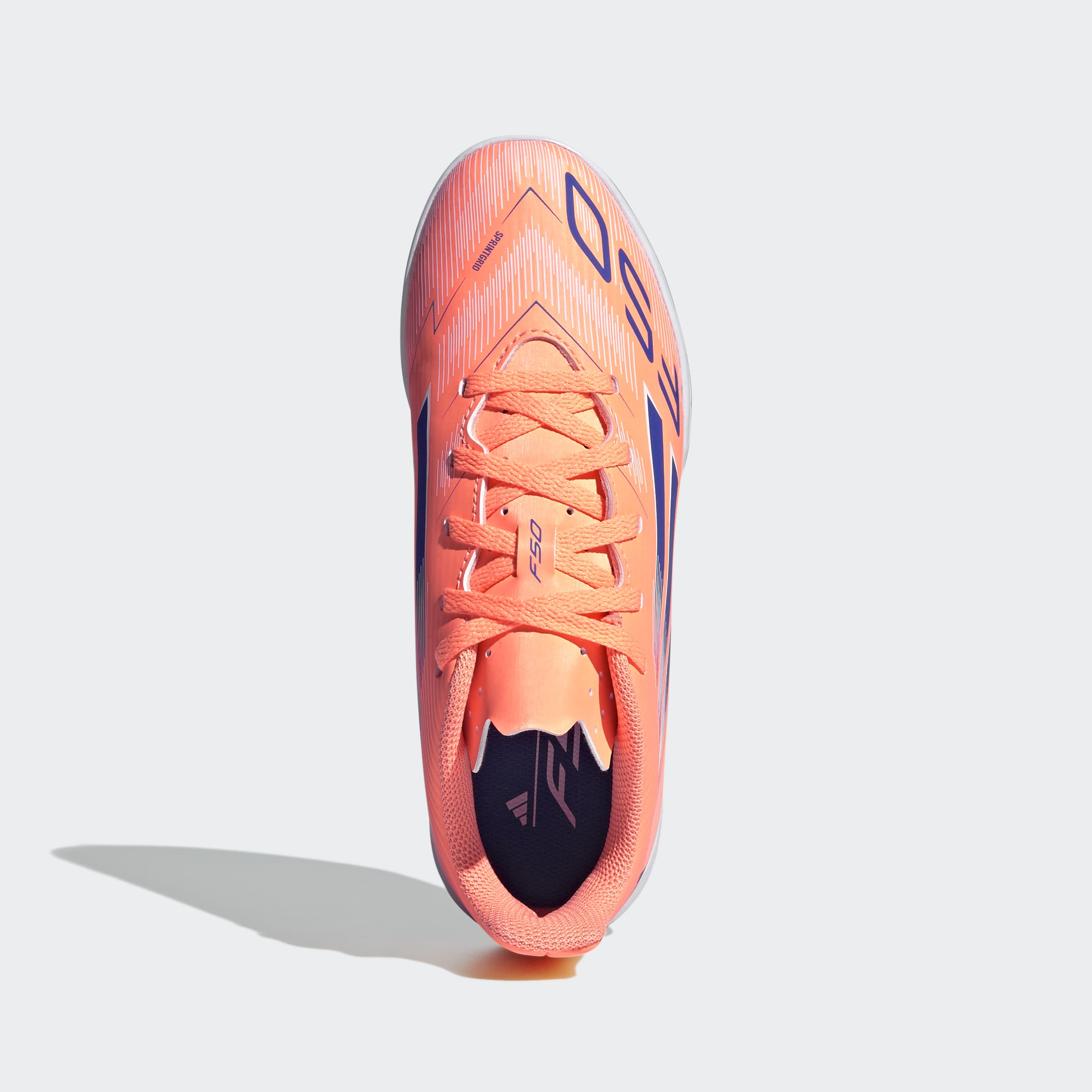 Chuteiras Adidas F50 Club J Futsal Laranja