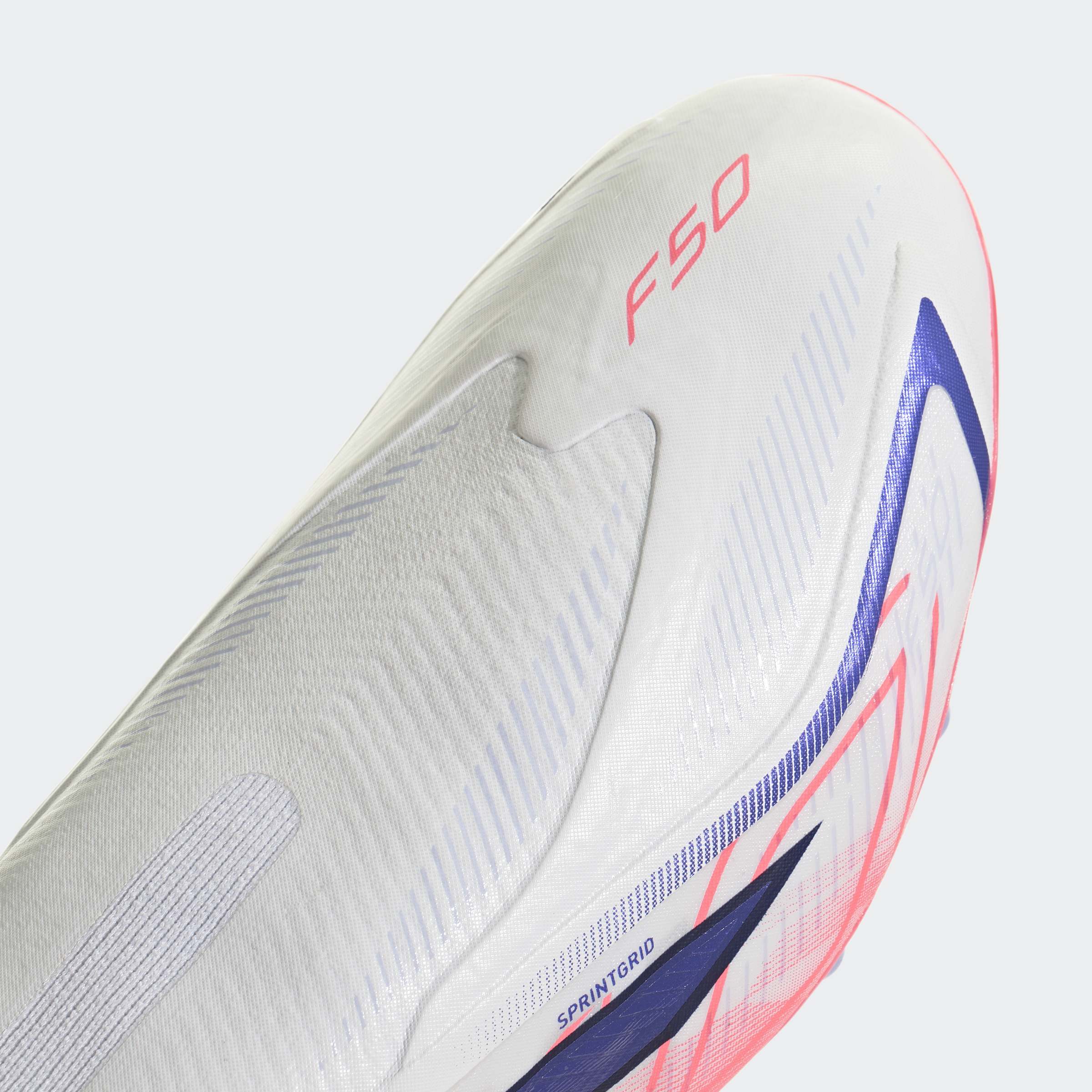 Chuteiras Adidas F50 Hyperfast League LL AG Branca/Rosa Adidas