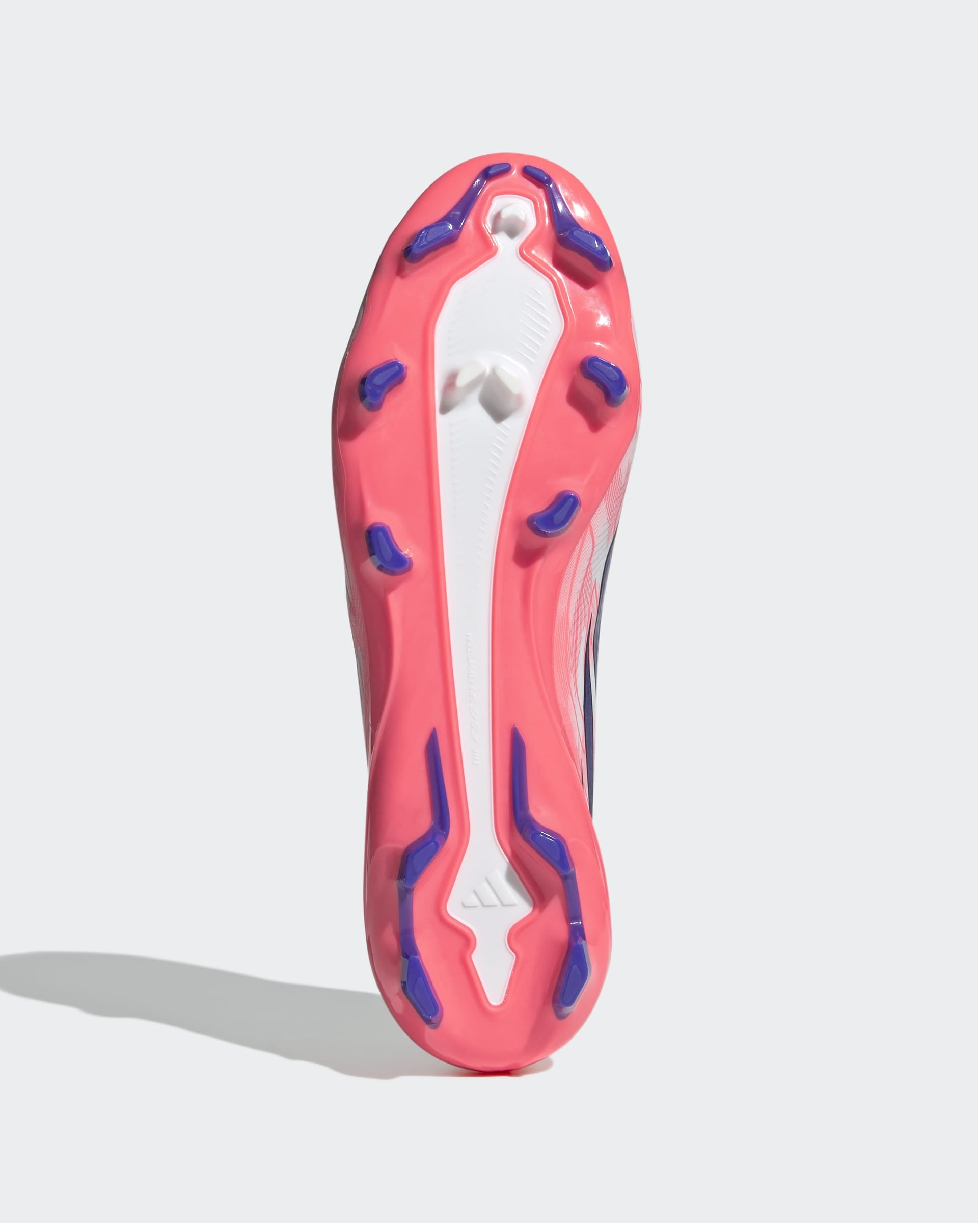 Chuteiras Adidas F50 Hyperfast League Mid FG Branco/Rosa Adidas