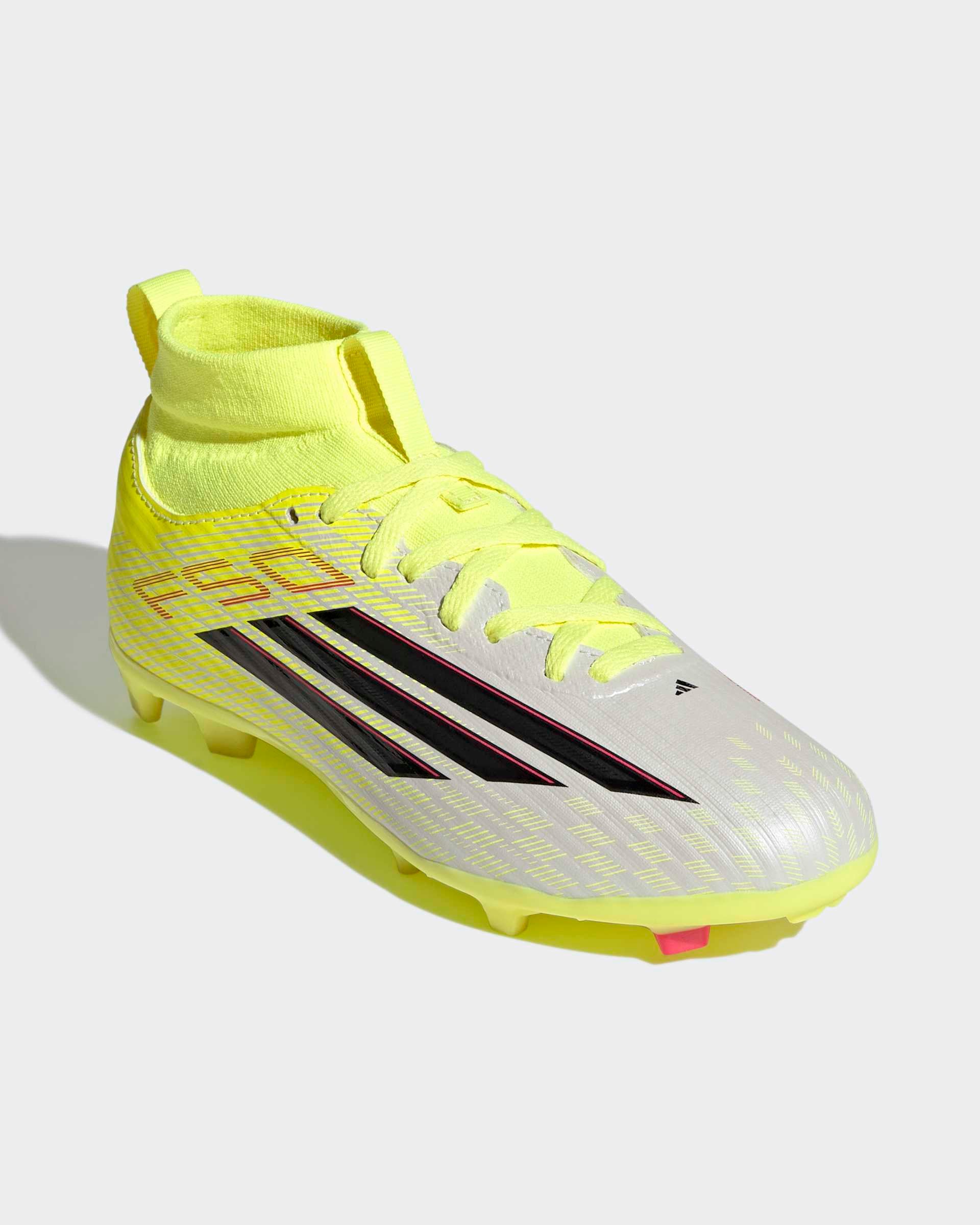 Chuteiras Adidas F50 League FG/MG MID J Amarelo Adidas