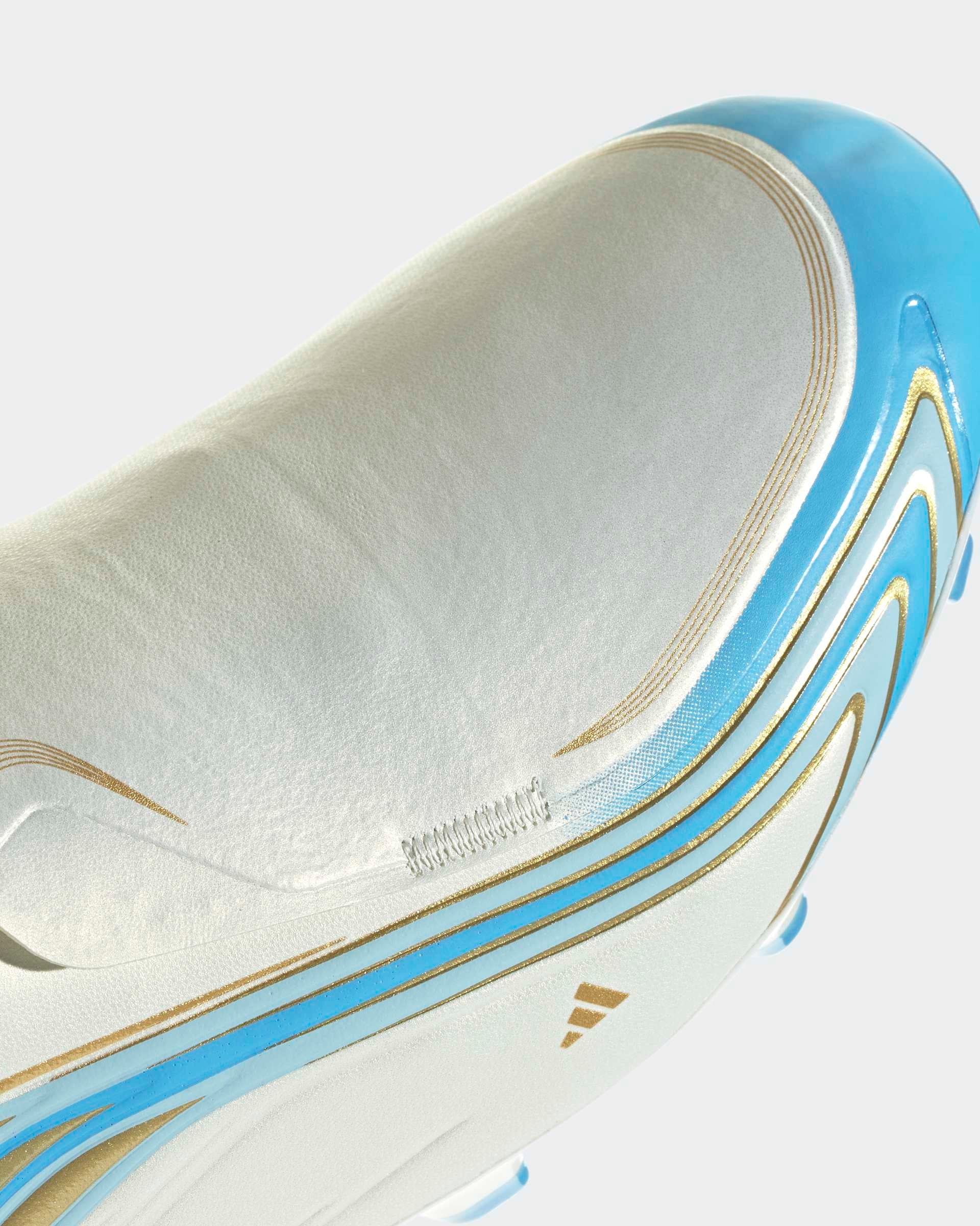Chuteiras Adidas F50 Messi League FG Branca/Dourada Adidas