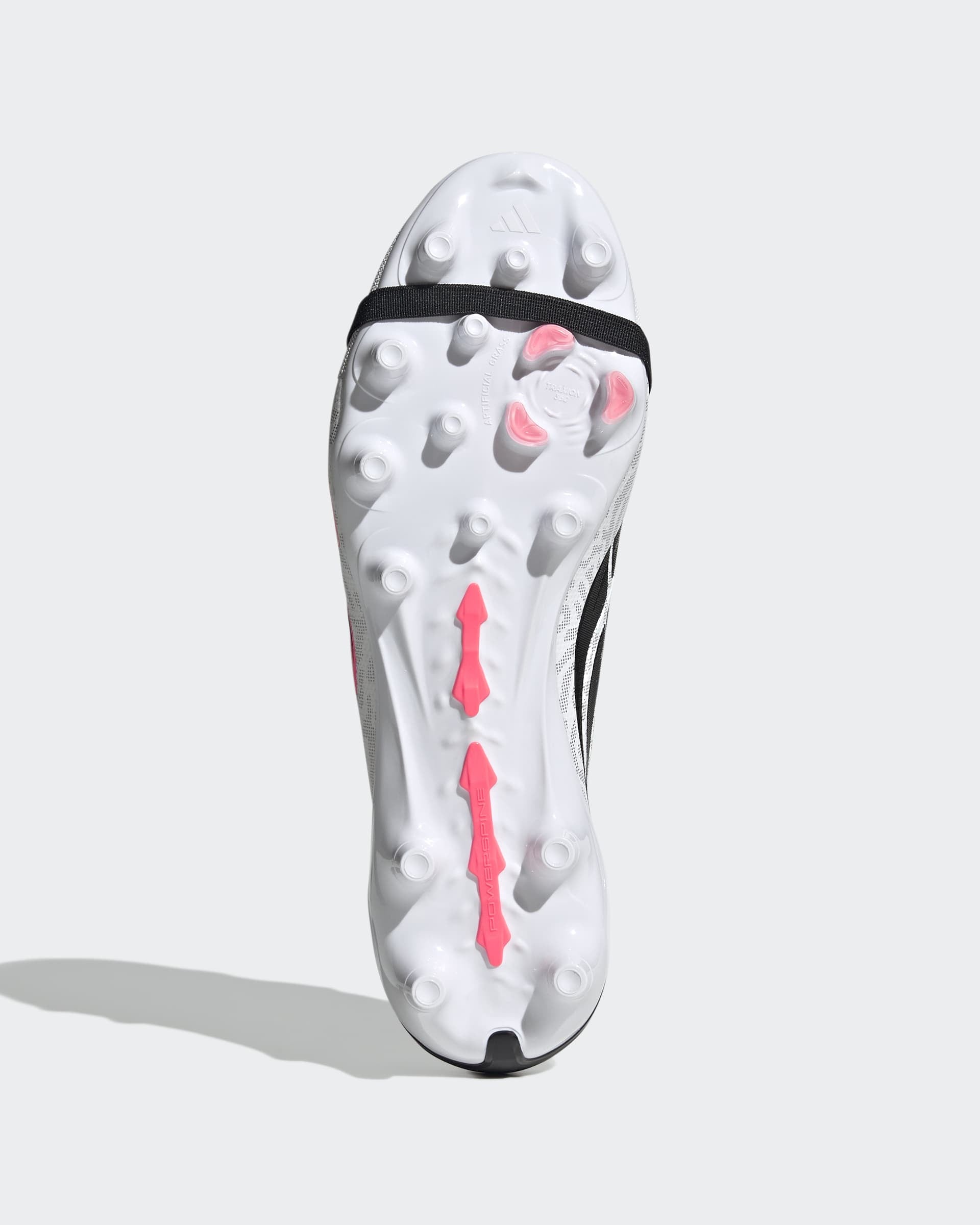 Chuteiras Adidas Predator League FT AG Branca/Rosa Adidas
