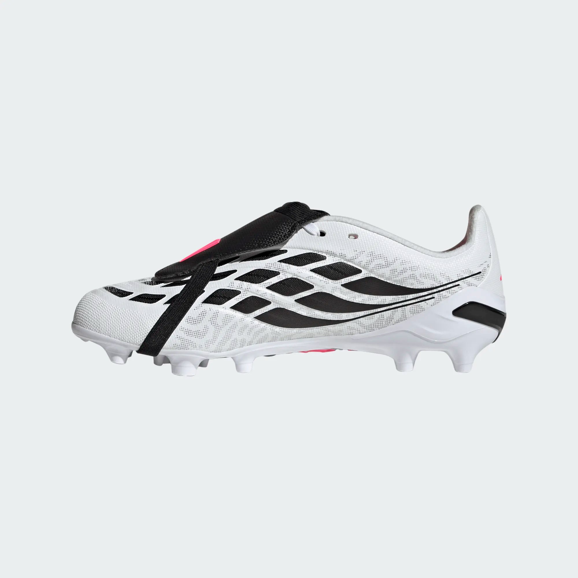 Chuteiras Adidas Predator League FT AG J Branca/Rosa Adidas