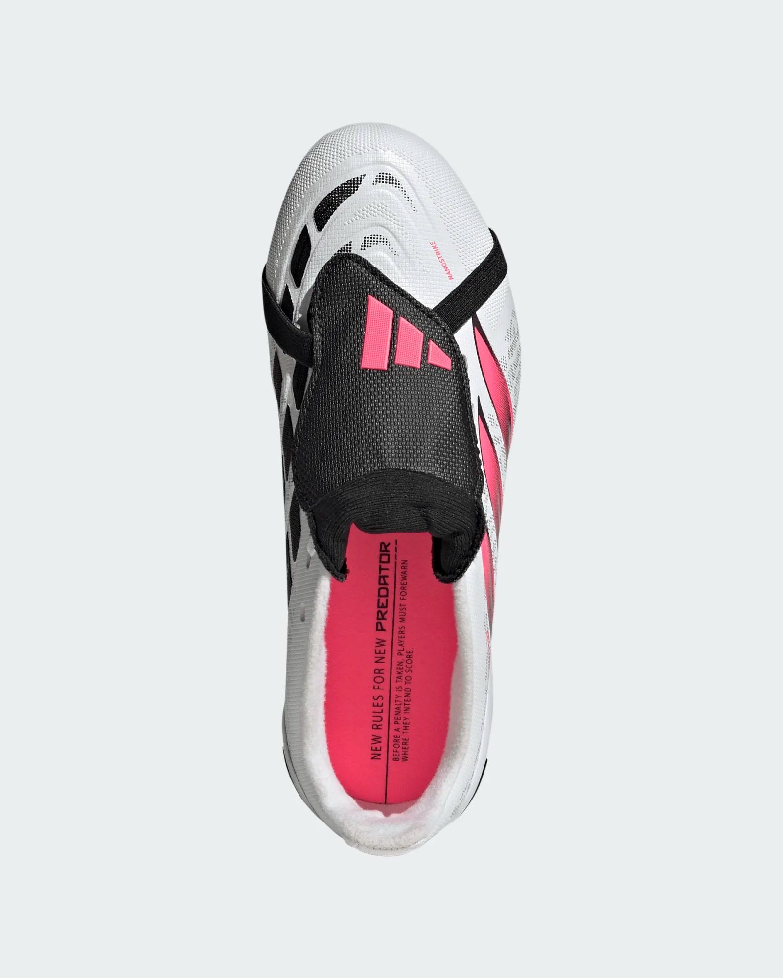Chuteiras Adidas Predator League FT AG J Branca/Rosa Adidas