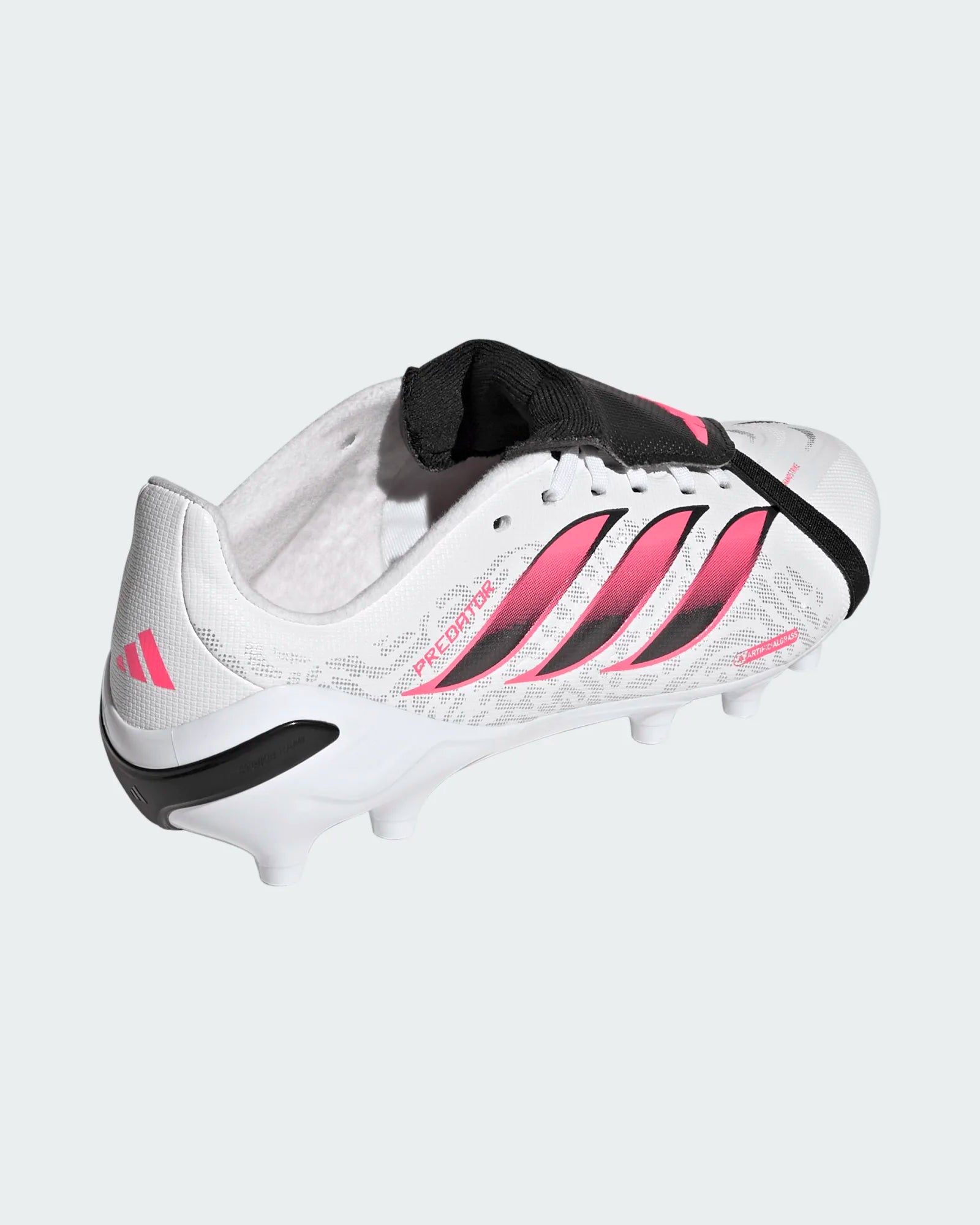 Chuteiras Adidas Predator League FT AG J Branca/Rosa Adidas