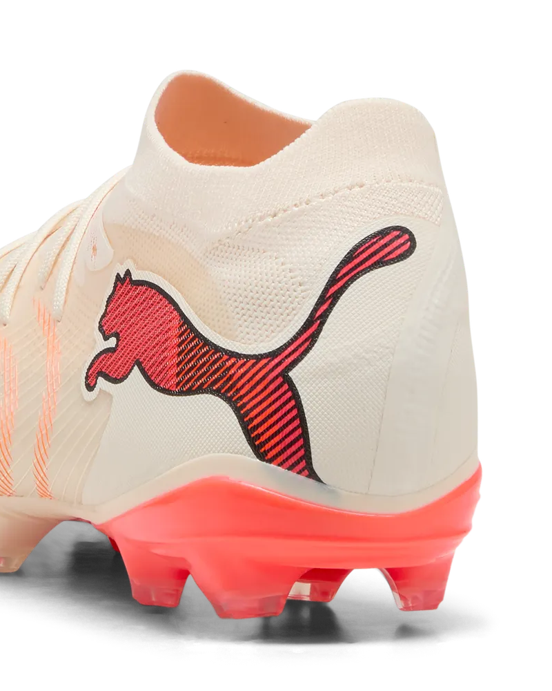 Chuteiras Homem Puma Future 9 Match FG/AG Branco/Vermelho Puma