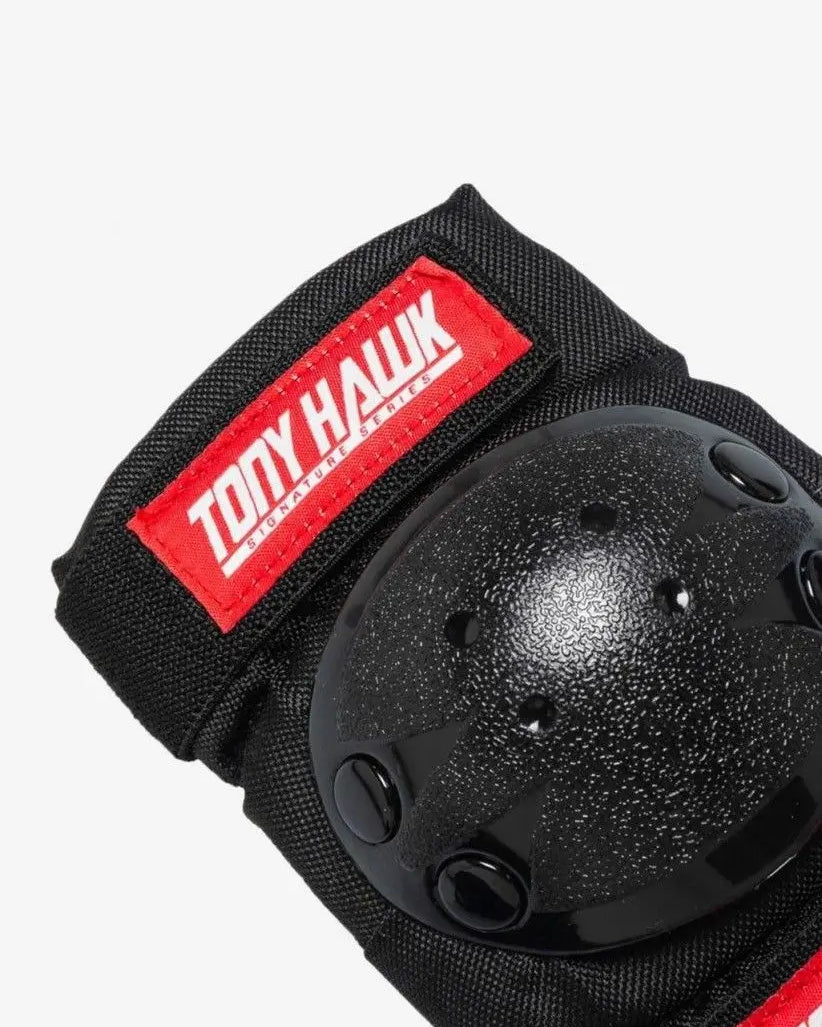 Conjunto de Proteção Tony Hawk Skate Preto