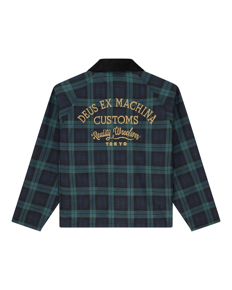 Casaco Homem Deus Ex Machina Marsden Marinho/Verde Deus Ex Machina