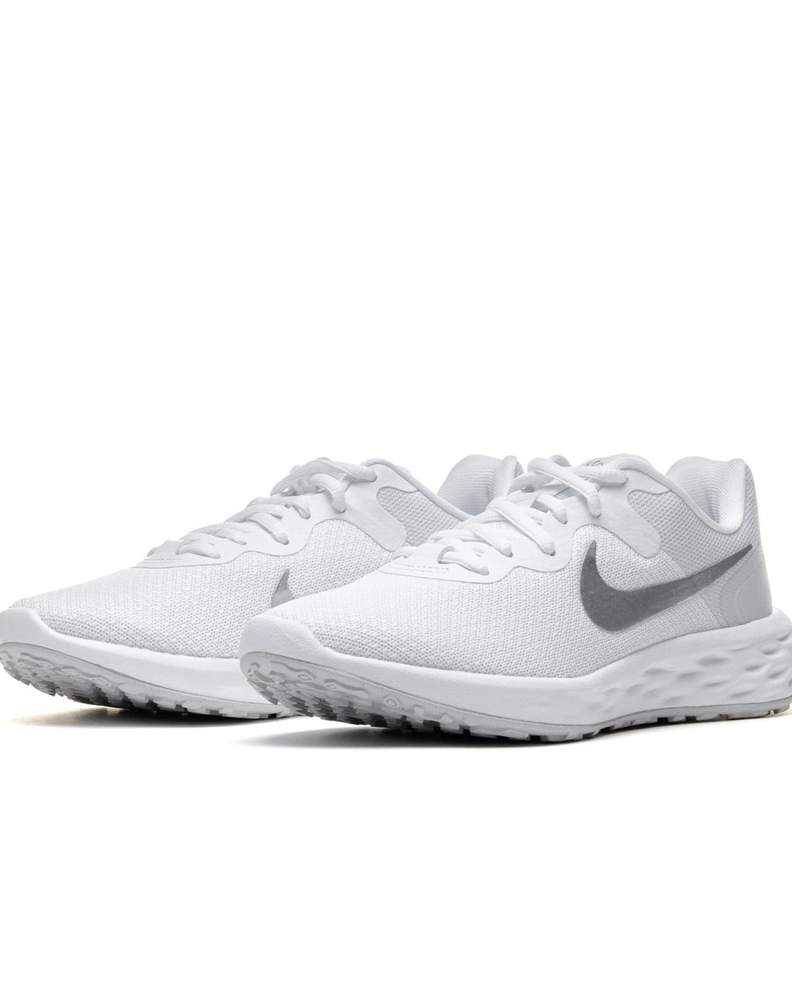 Nike Revolution 6 Next Nature W Branca/Prateado Nike