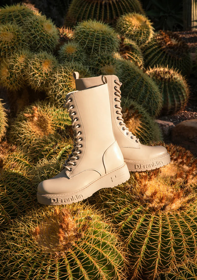 D.Franklin Botas Gumme Track Bege D.Franklin