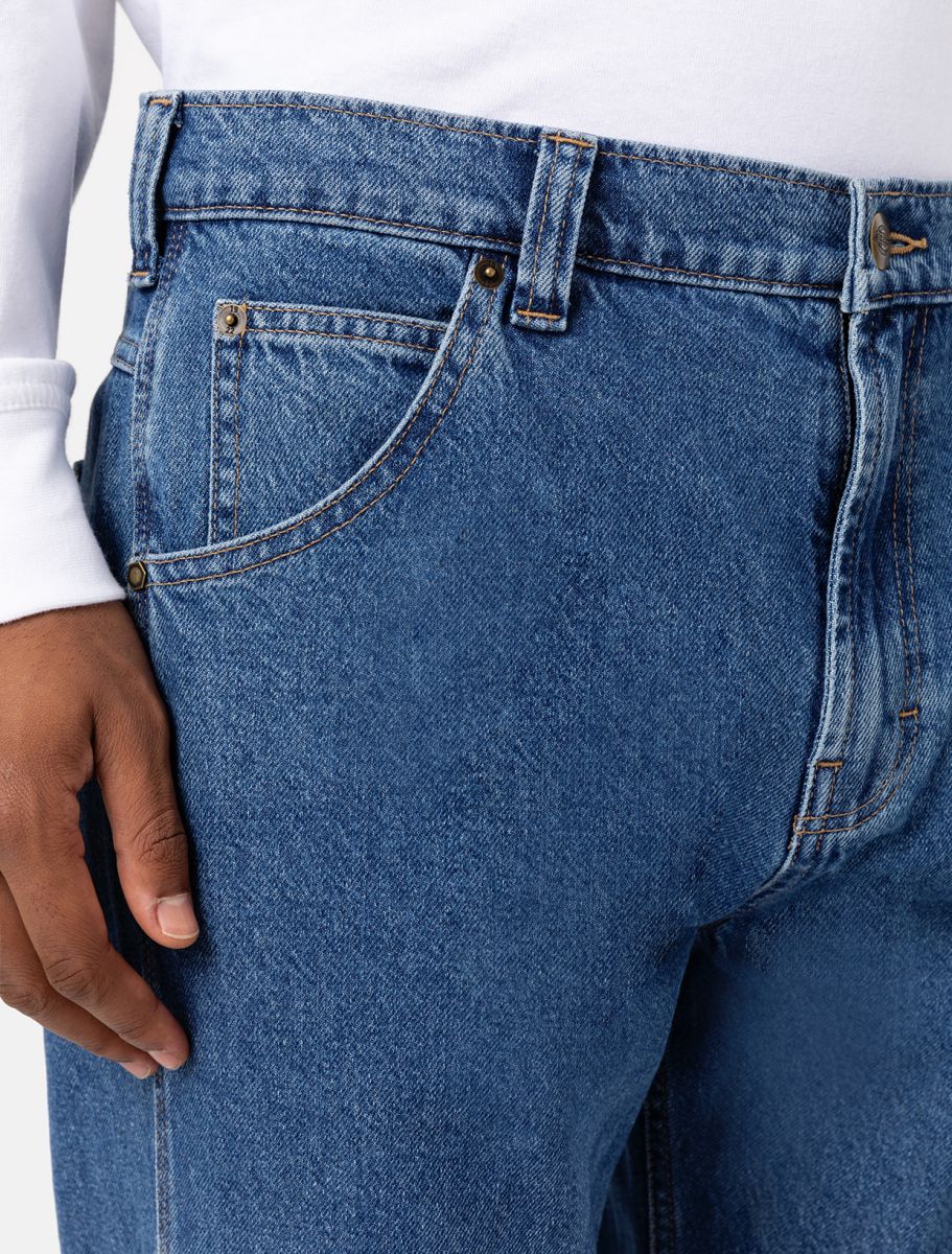 Dickies Calças de Ganga Houston Azul Dickies