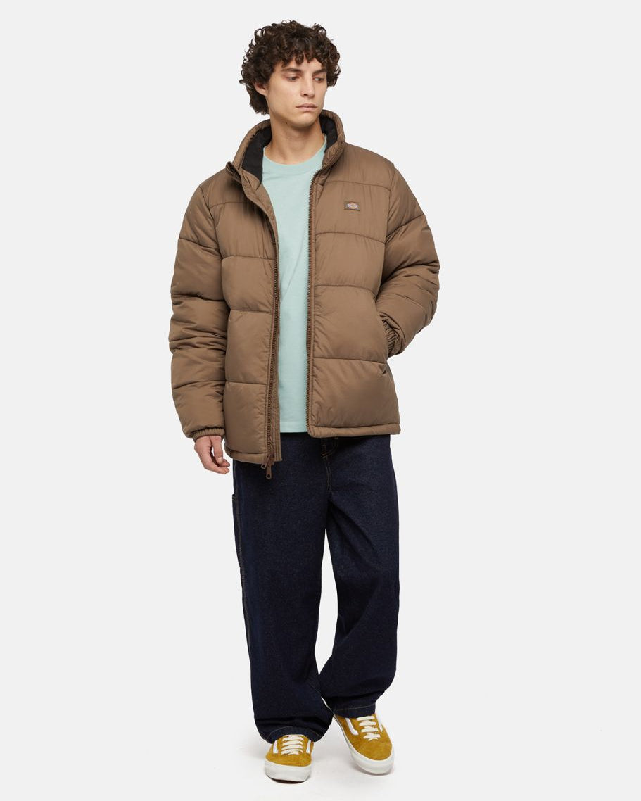 Dickies Casaco Acolchoado Waldenburg Castanho Dickies
