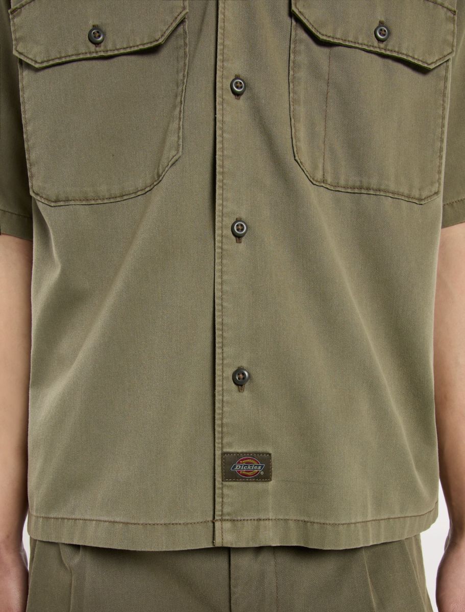 Dickies Camisa Unionville Work Verde Dickies