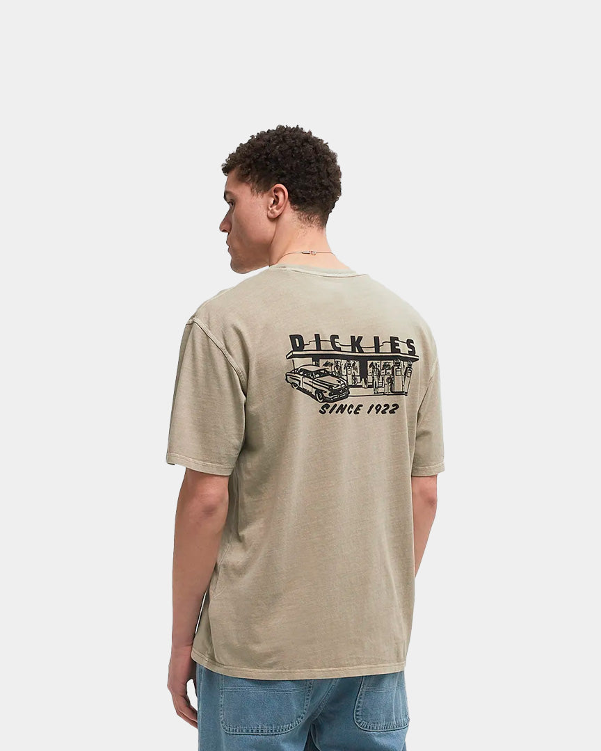 Dickies T-Shirt Service Station Castanho DK0A4Z8X0DS1