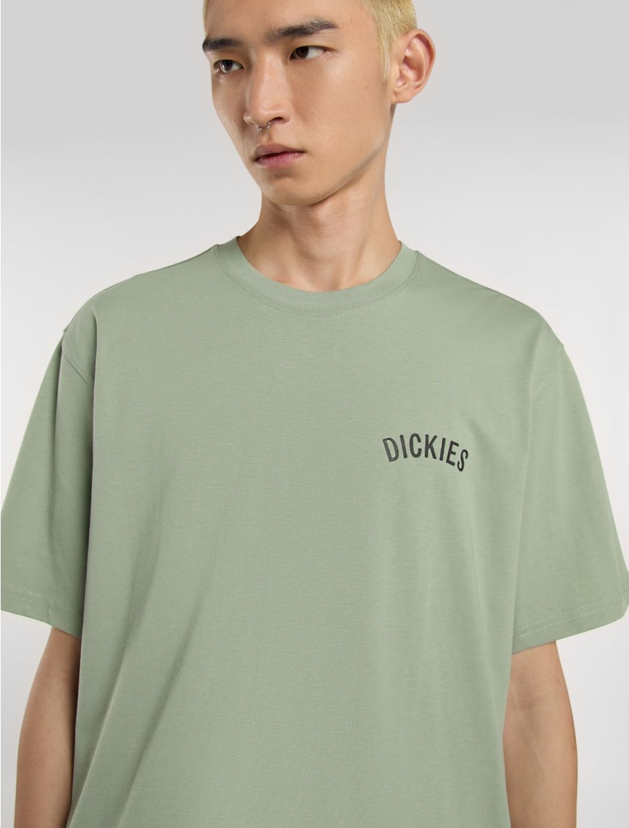 Dickies T-Shirt Snake Verde Dickies