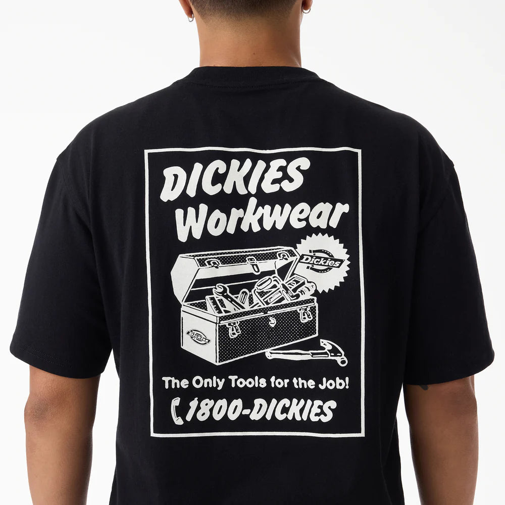 T-shirt Dickies Dry Ridge Preta Dickies