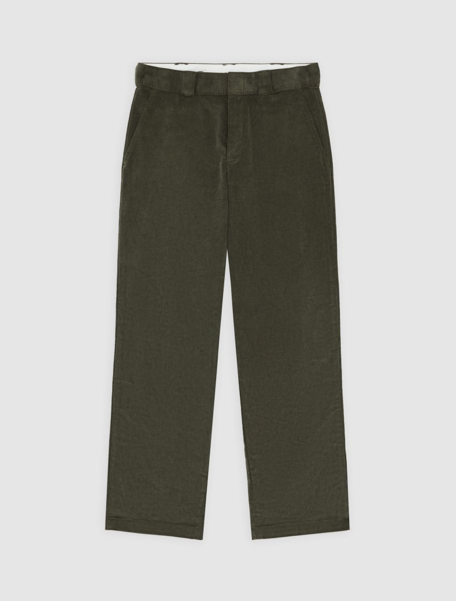 Dickies Calças Corduroy 874 Verde Dickies