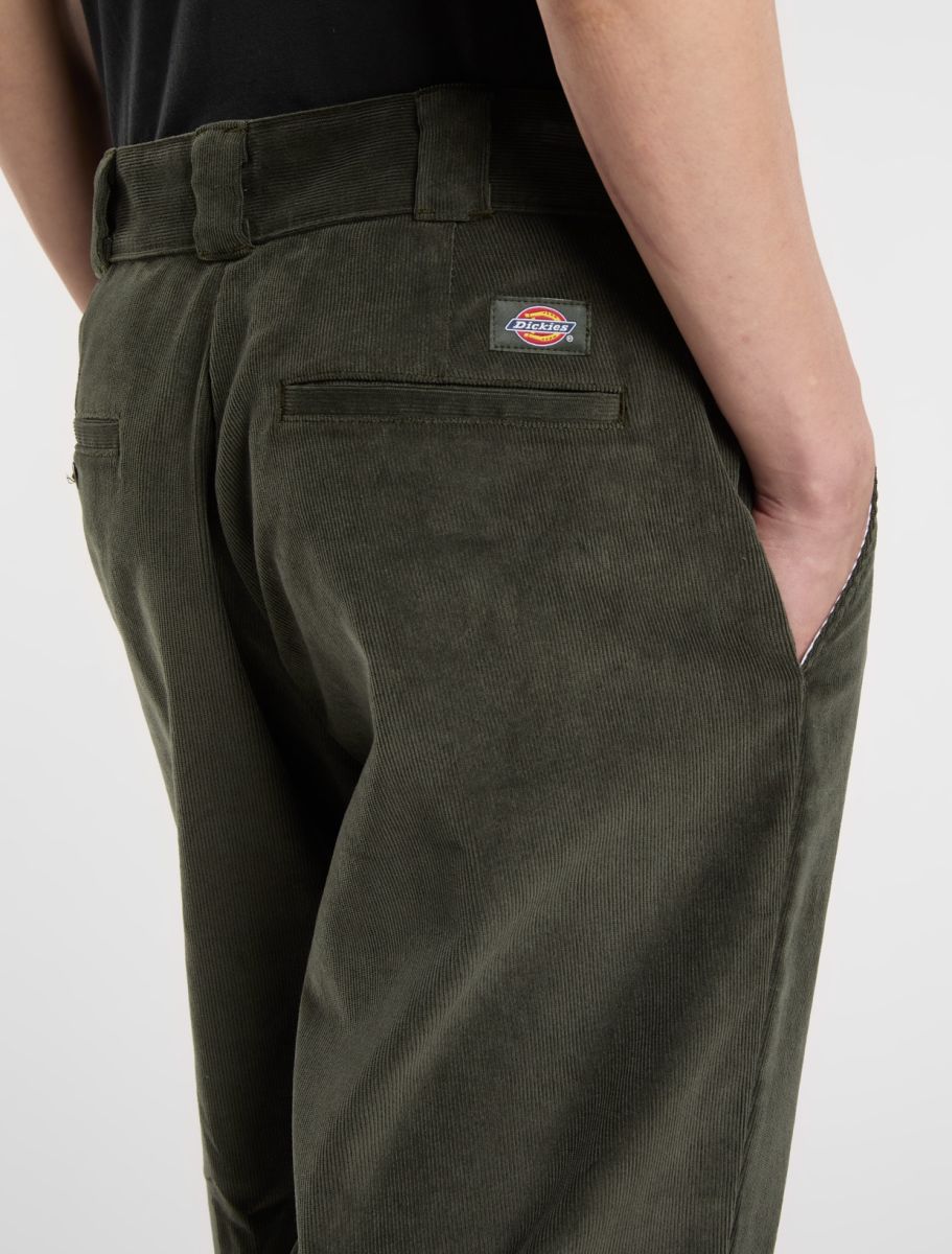 Dickies Calças Corduroy 874 Verde Dickies