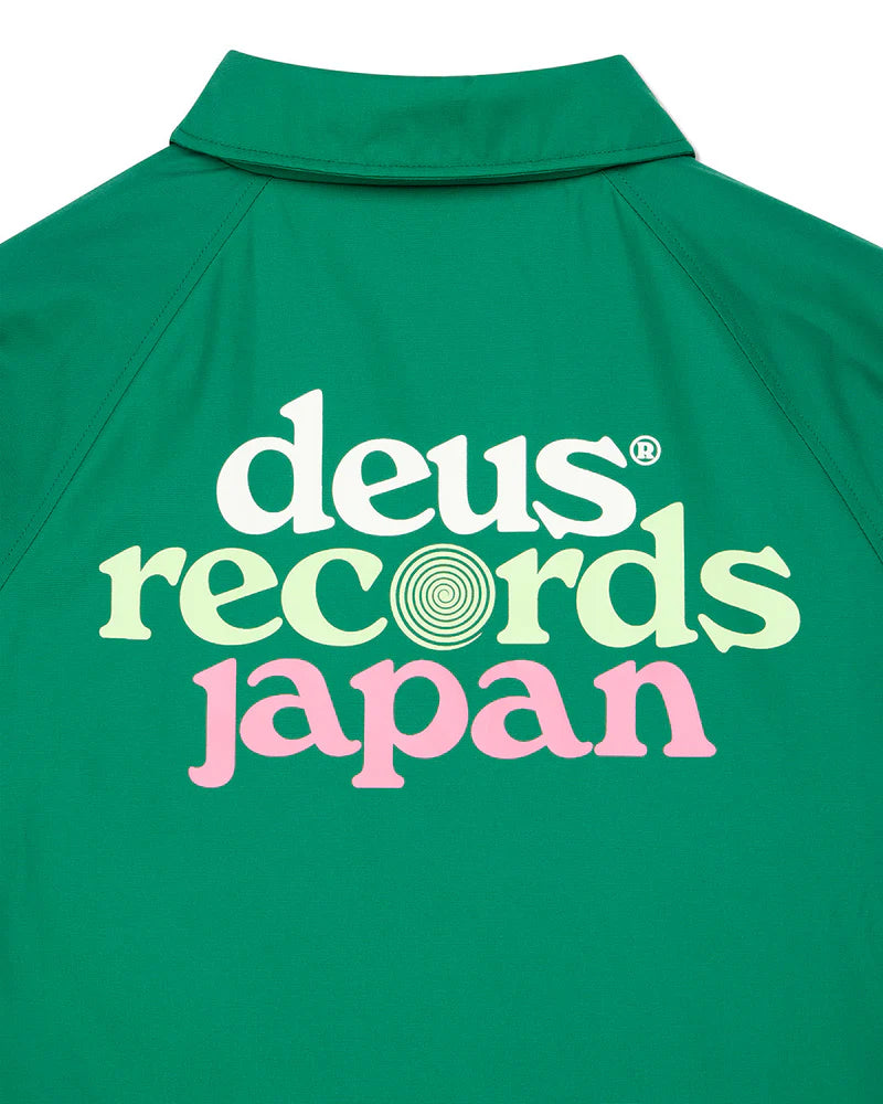 Deus Ex Machina Blusão Strata Coach Verde Deus Ex Machina