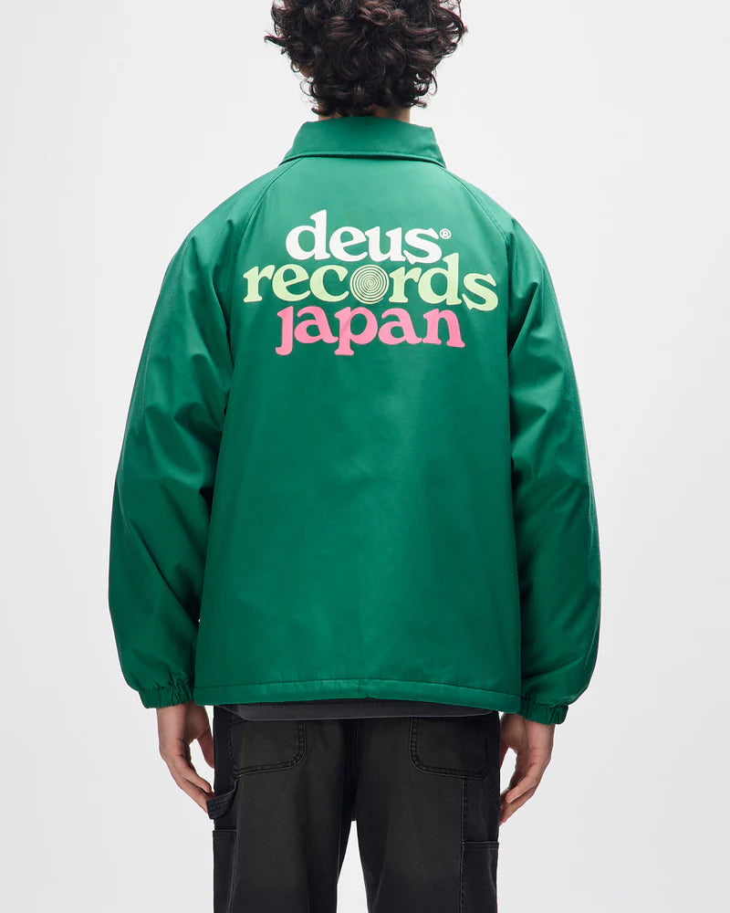 Deus Ex Machina Blusão Strata Coach Verde Deus Ex Machina