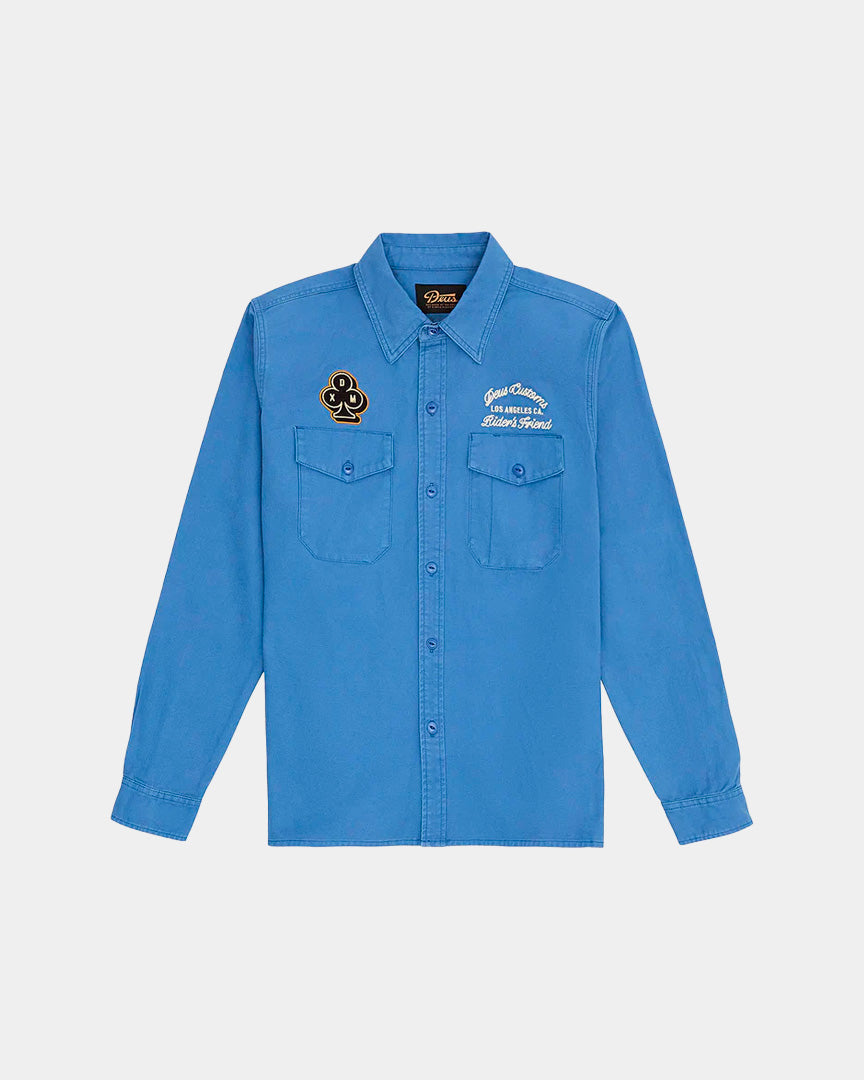 Deus Ex Machina Camisa Picklock Azul DMF255290CLB