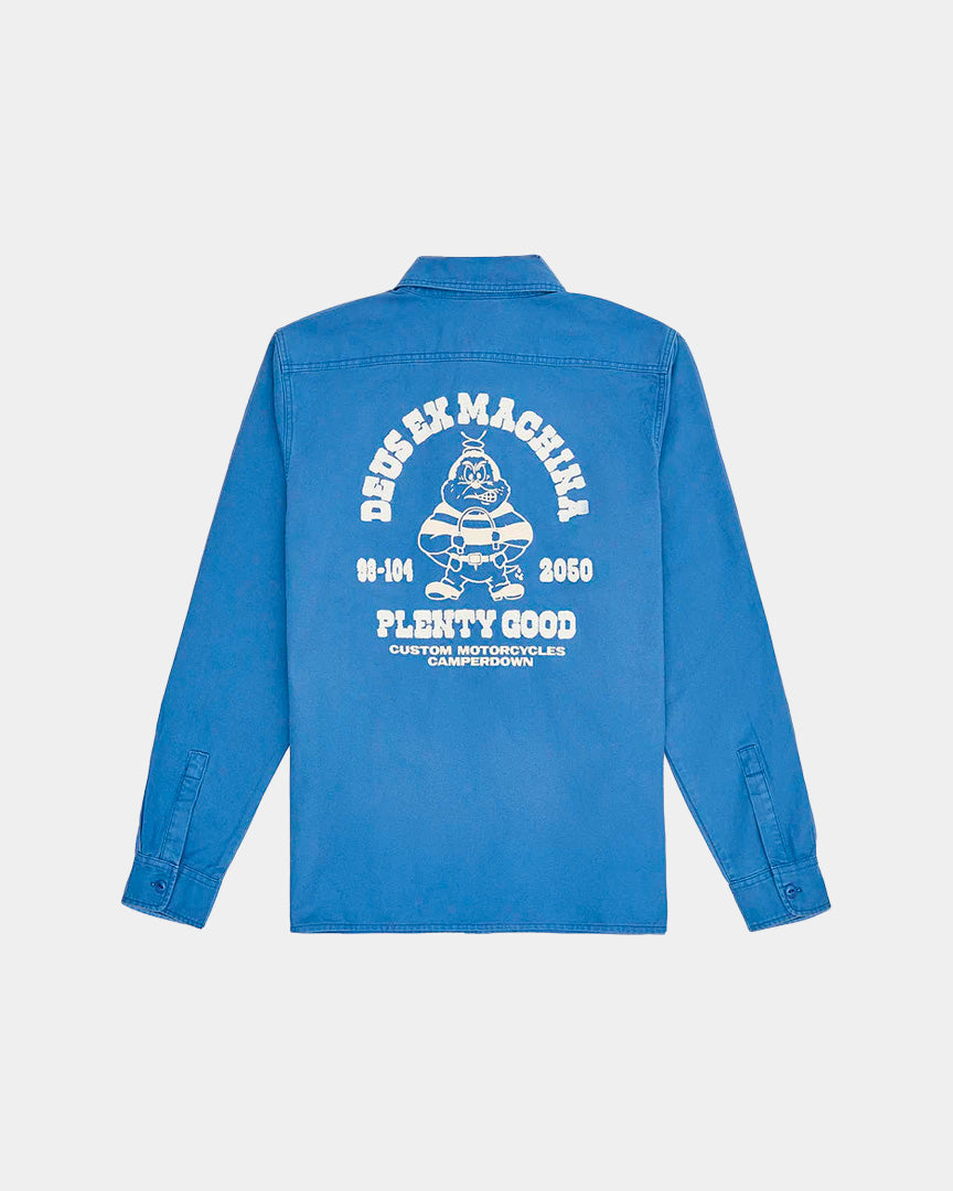 Deus Ex Machina Camisa Picklock Azul DMF255290CLB