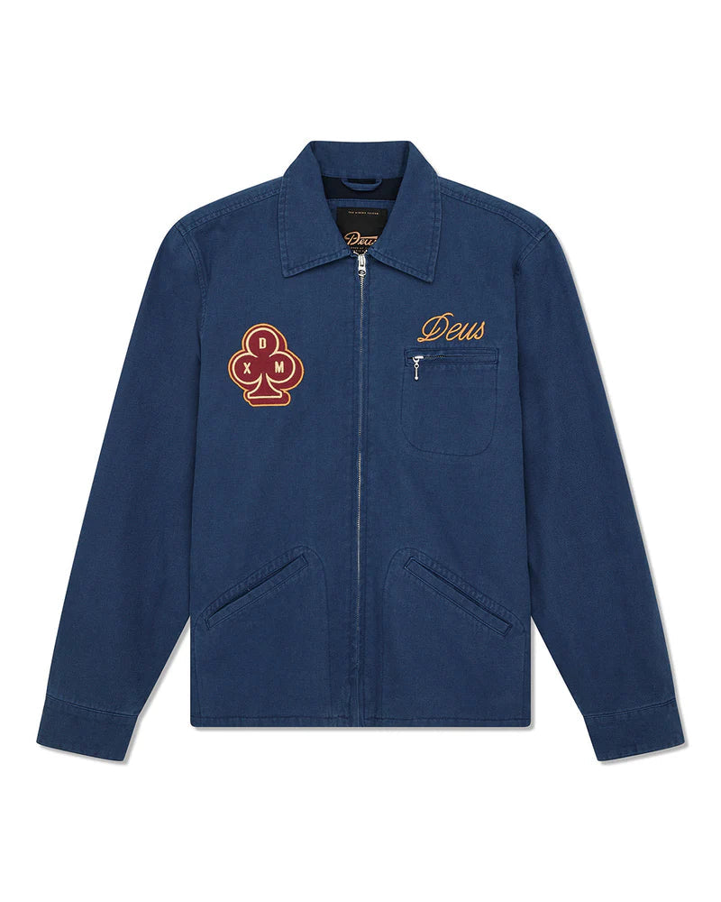 Deus Ex Machina Casaco Basto Club Azul Deus Ex Machina