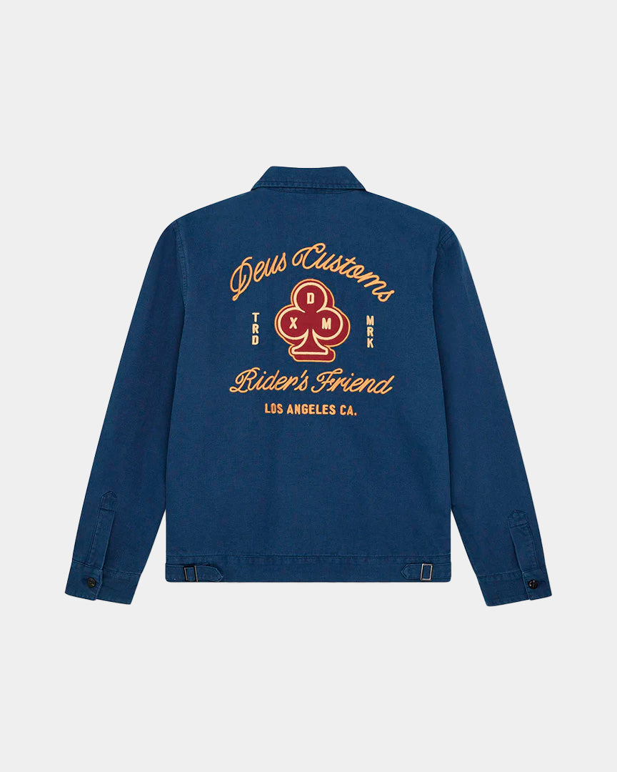 Deus Ex Machina Casaco Basto Club Azul DMF256283NVY