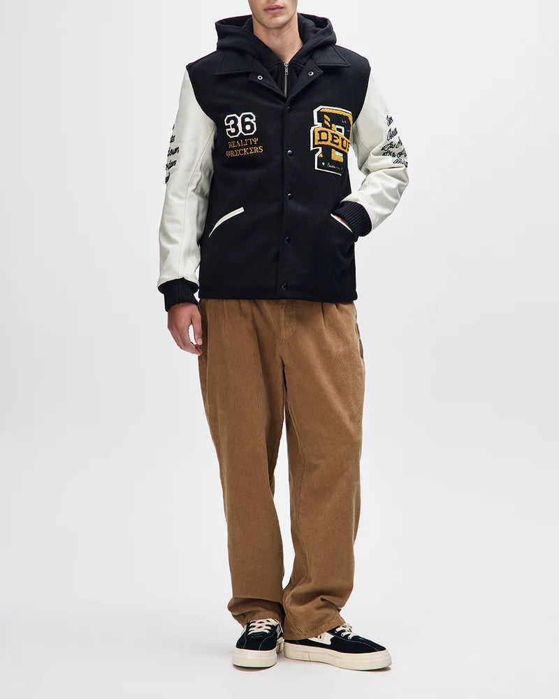 Deus Ex Machina Blusão Sourmug Coach Preto Deus Ex Machina