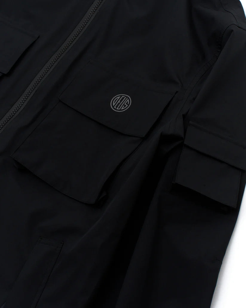 Deus Ex Machina Casaco Impermeável Preto Deus Ex Machina